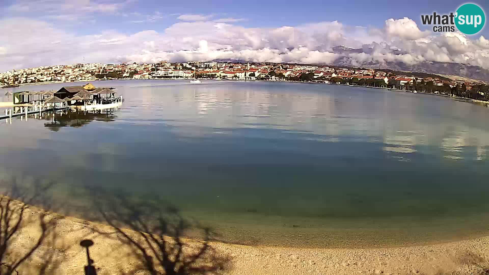 Novalja Kamera v živo – mestna plaža