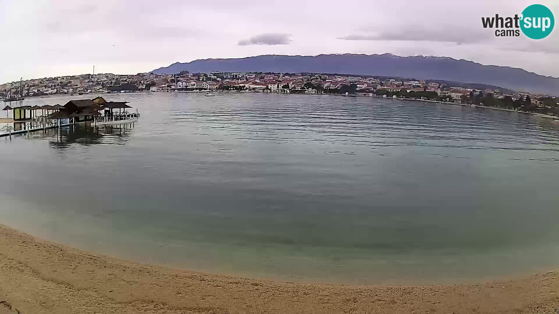 Novalja Kamera u živo – gradska plaža