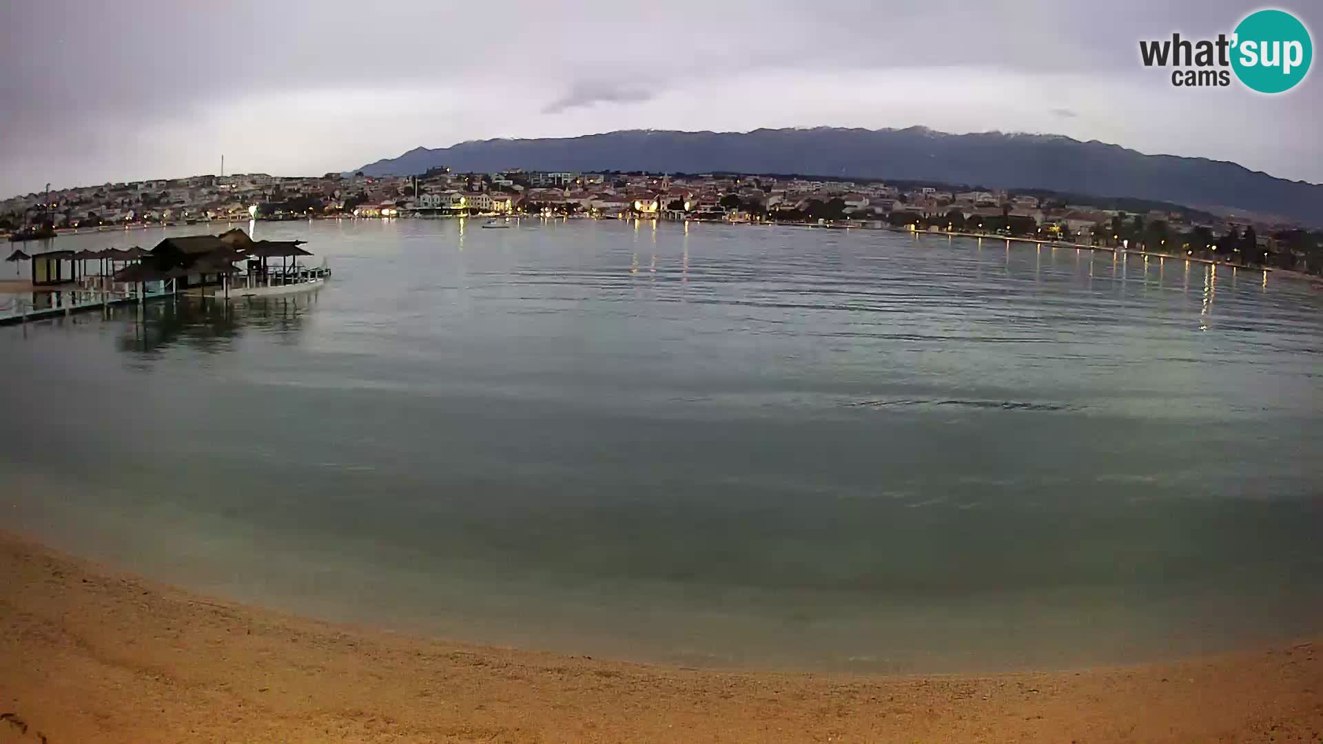 Novalja Kamera u živo – gradska plaža