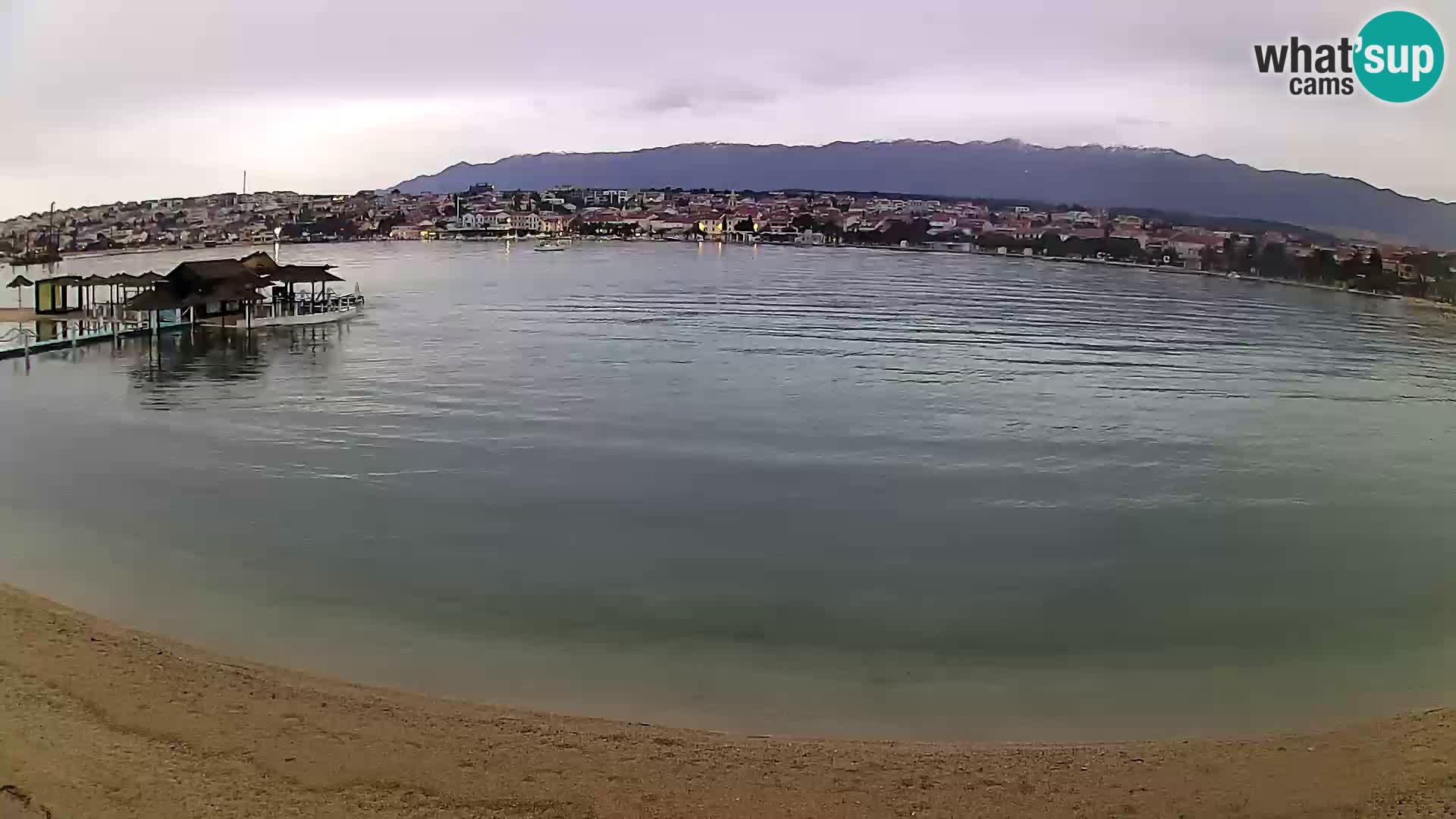 Novalja Kamera u živo – gradska plaža