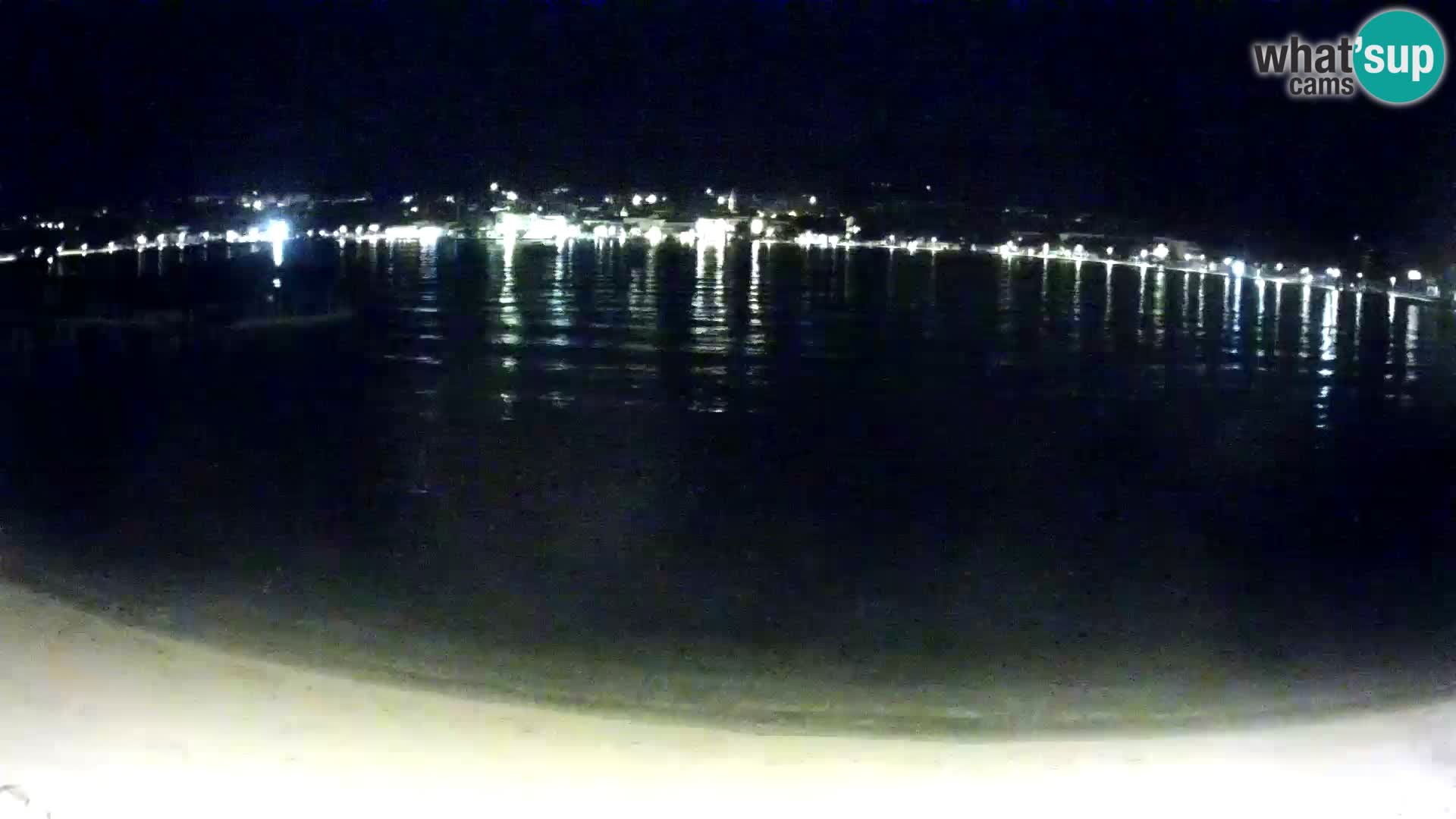 Novalja Kamera v živo – mestna plaža