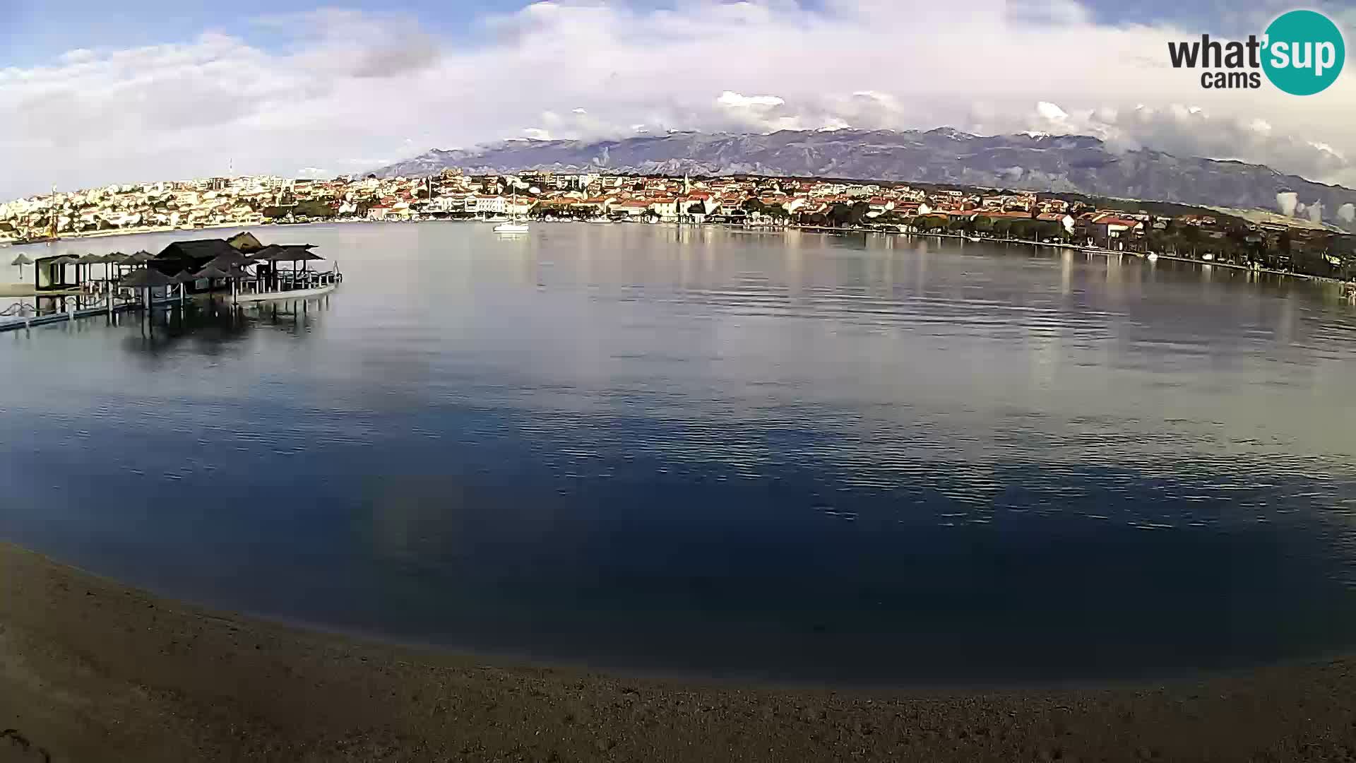 Novalja Kamera u živo – gradska plaža