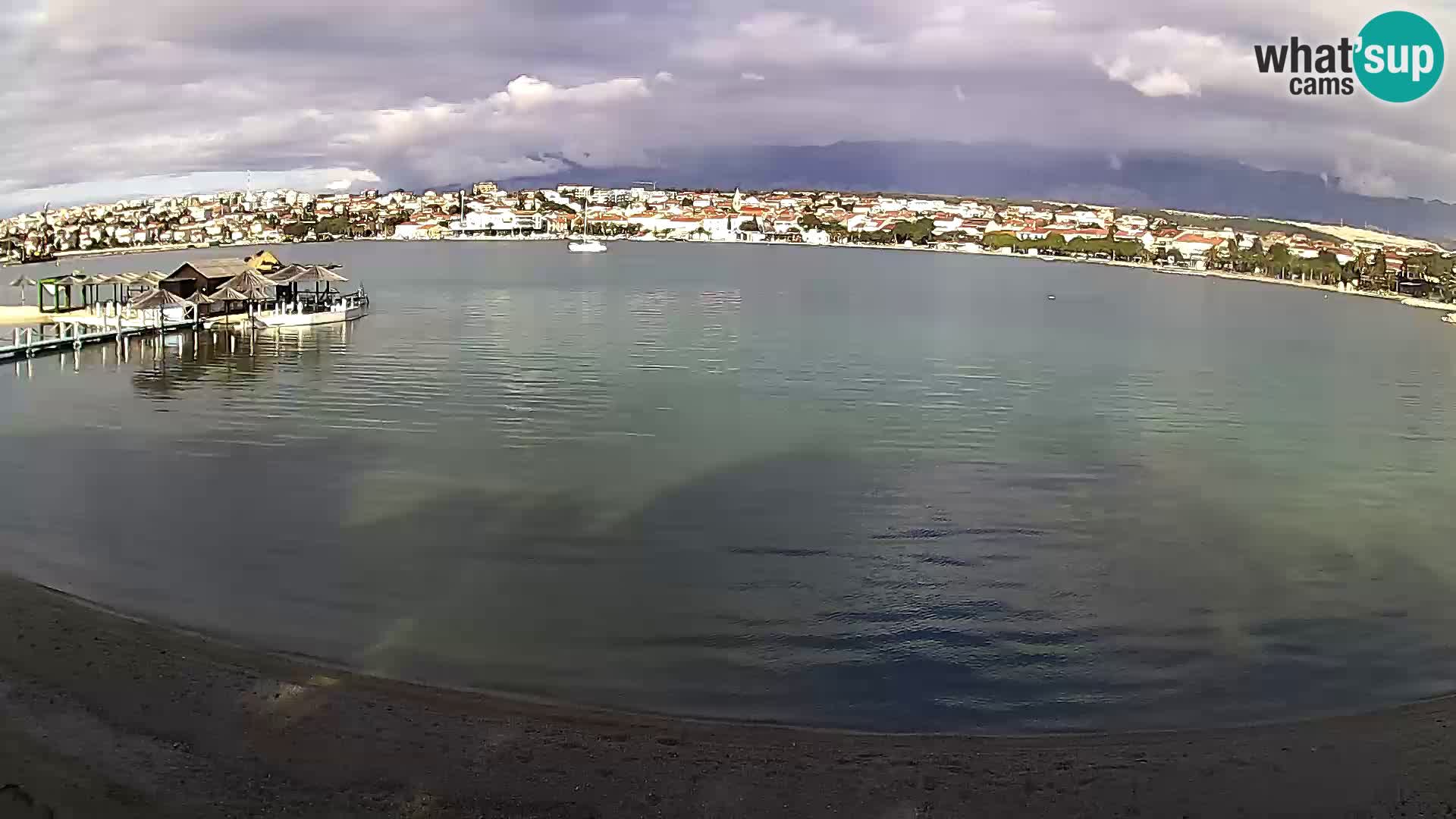 Novalja Kamera u živo – gradska plaža