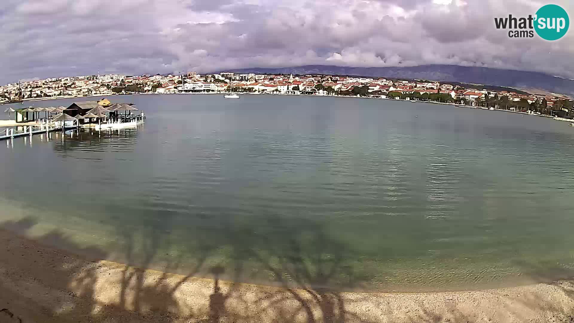 Webcam Novalja – Stadtstrand