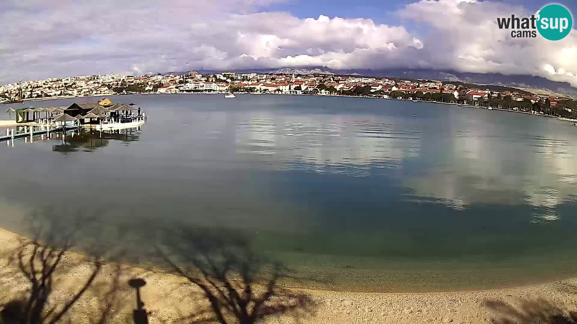 Novalja webcam – spiaggia cittadina