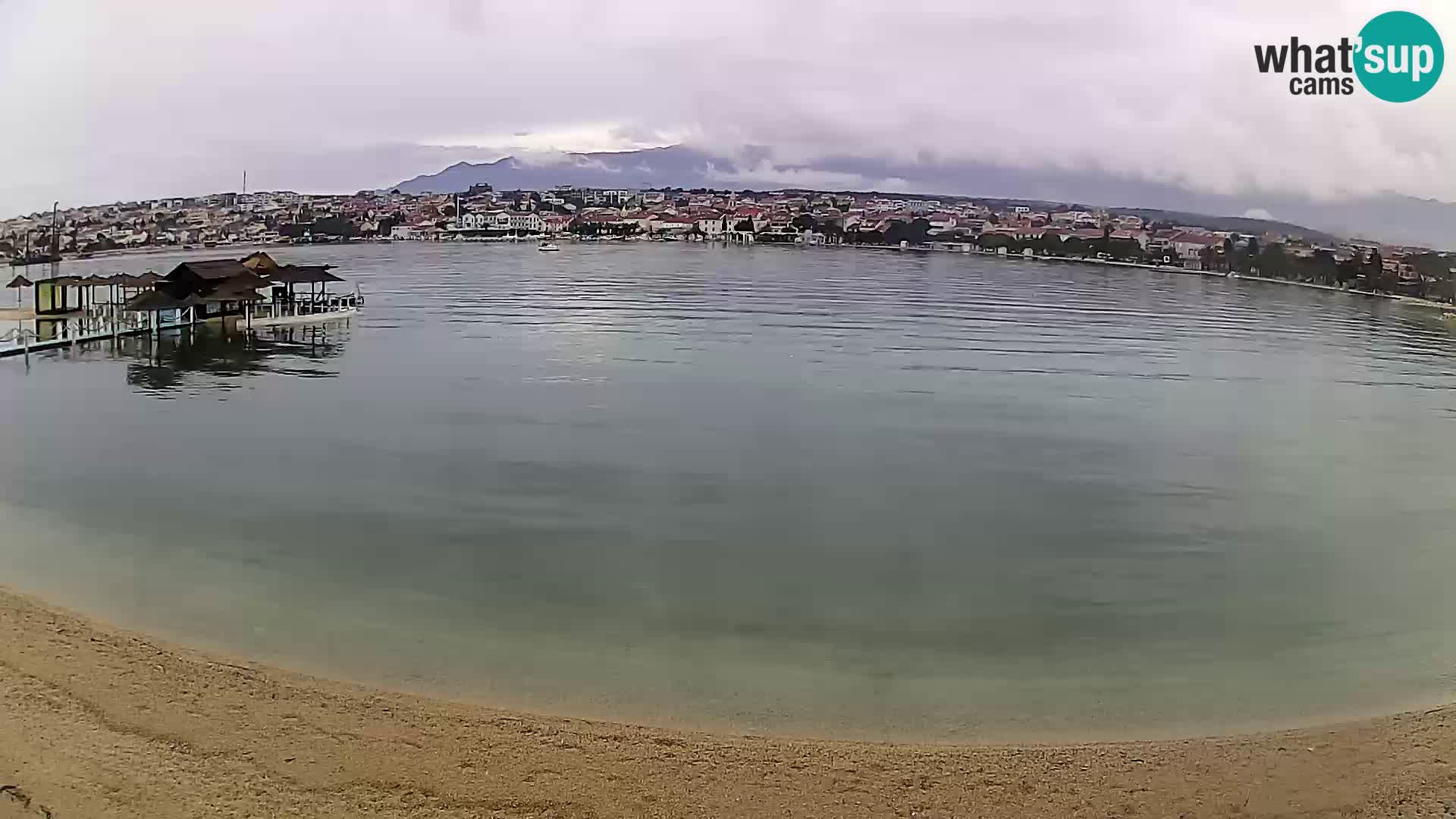 Webcam Novalja – Stadtstrand