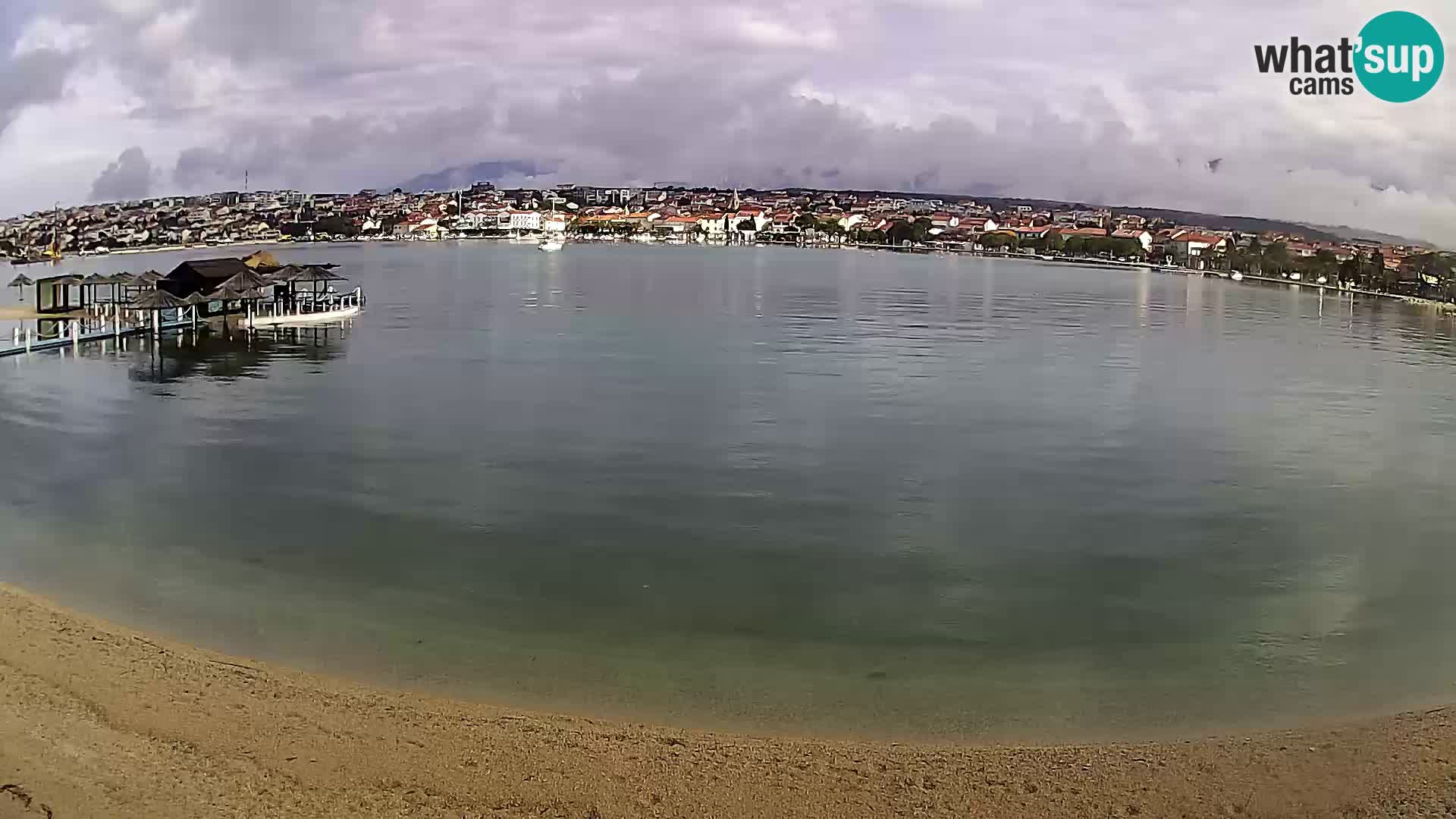 Live webcam Novalja – The Town beach