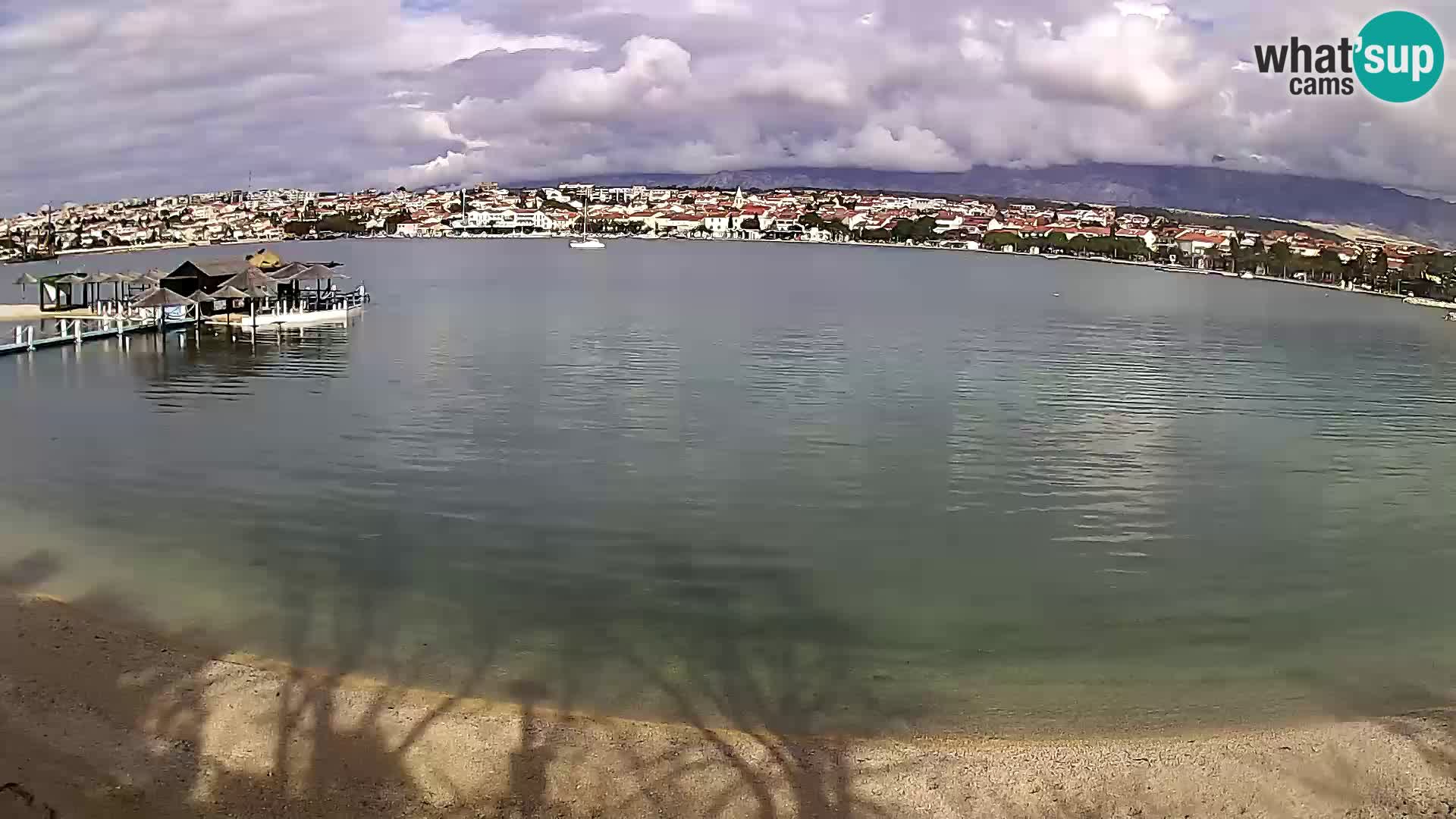 Novalja Kamera u živo – gradska plaža