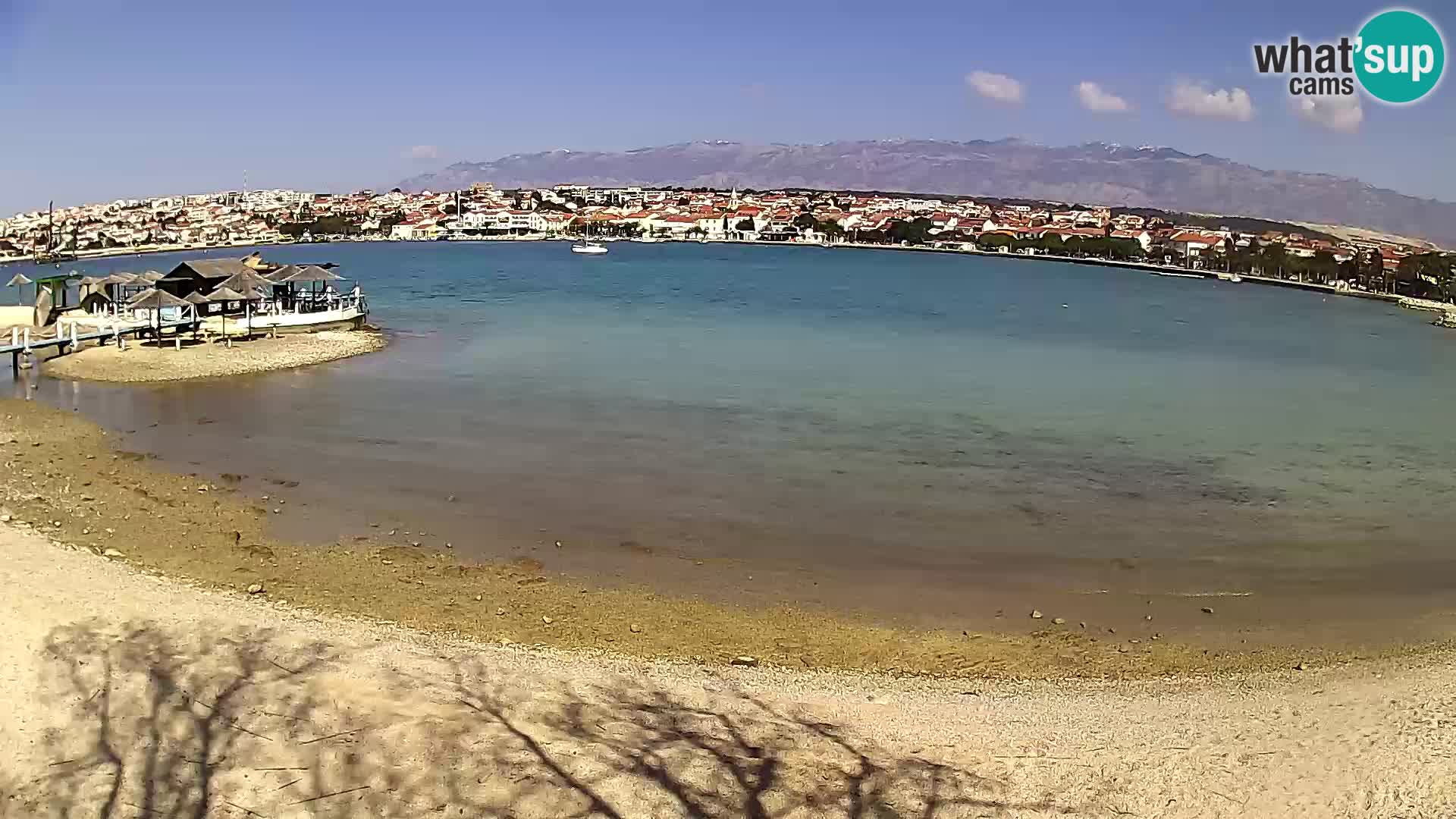 Webcam Novalja – Stadtstrand