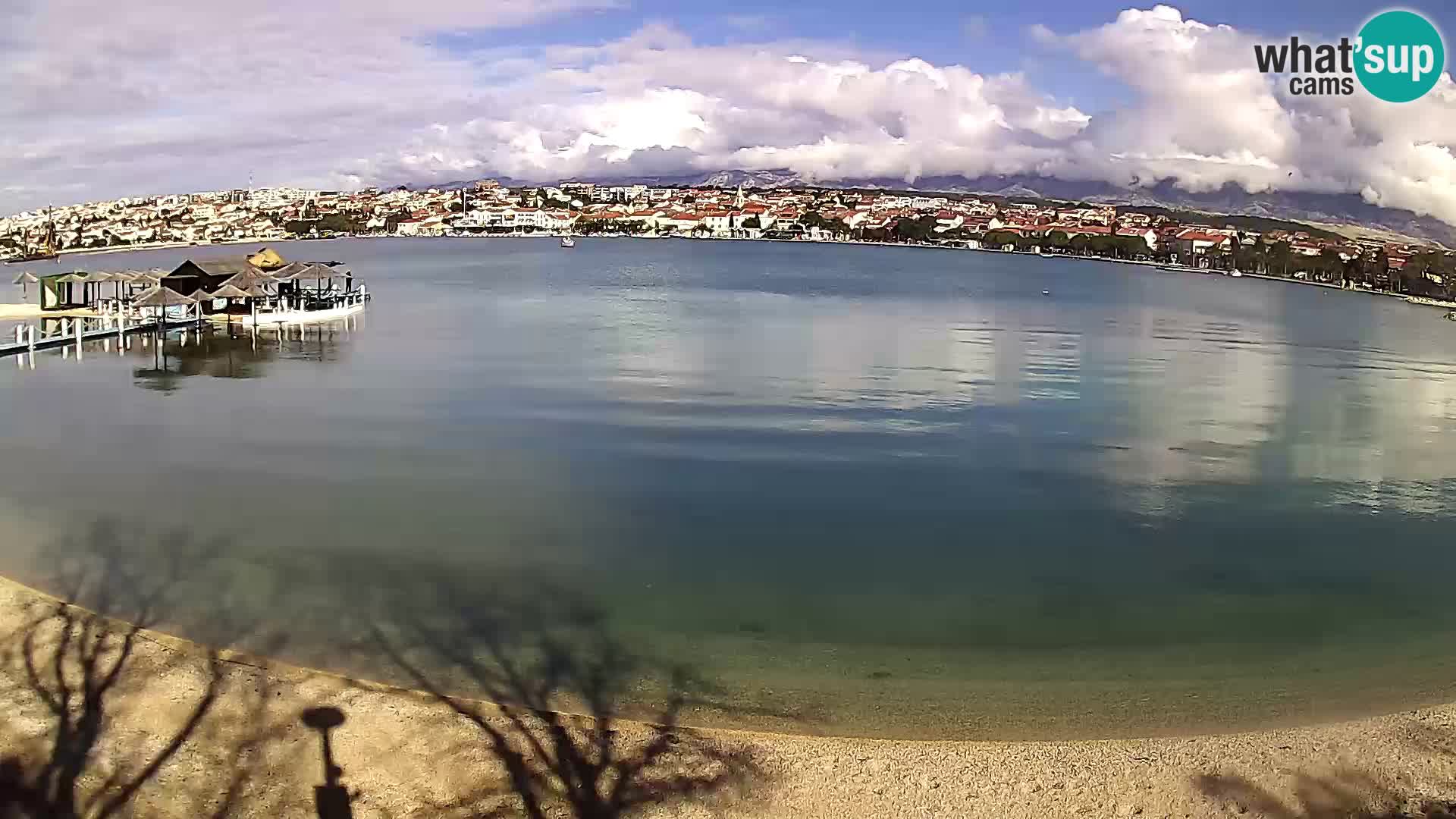 Novalja webcam – spiaggia cittadina
