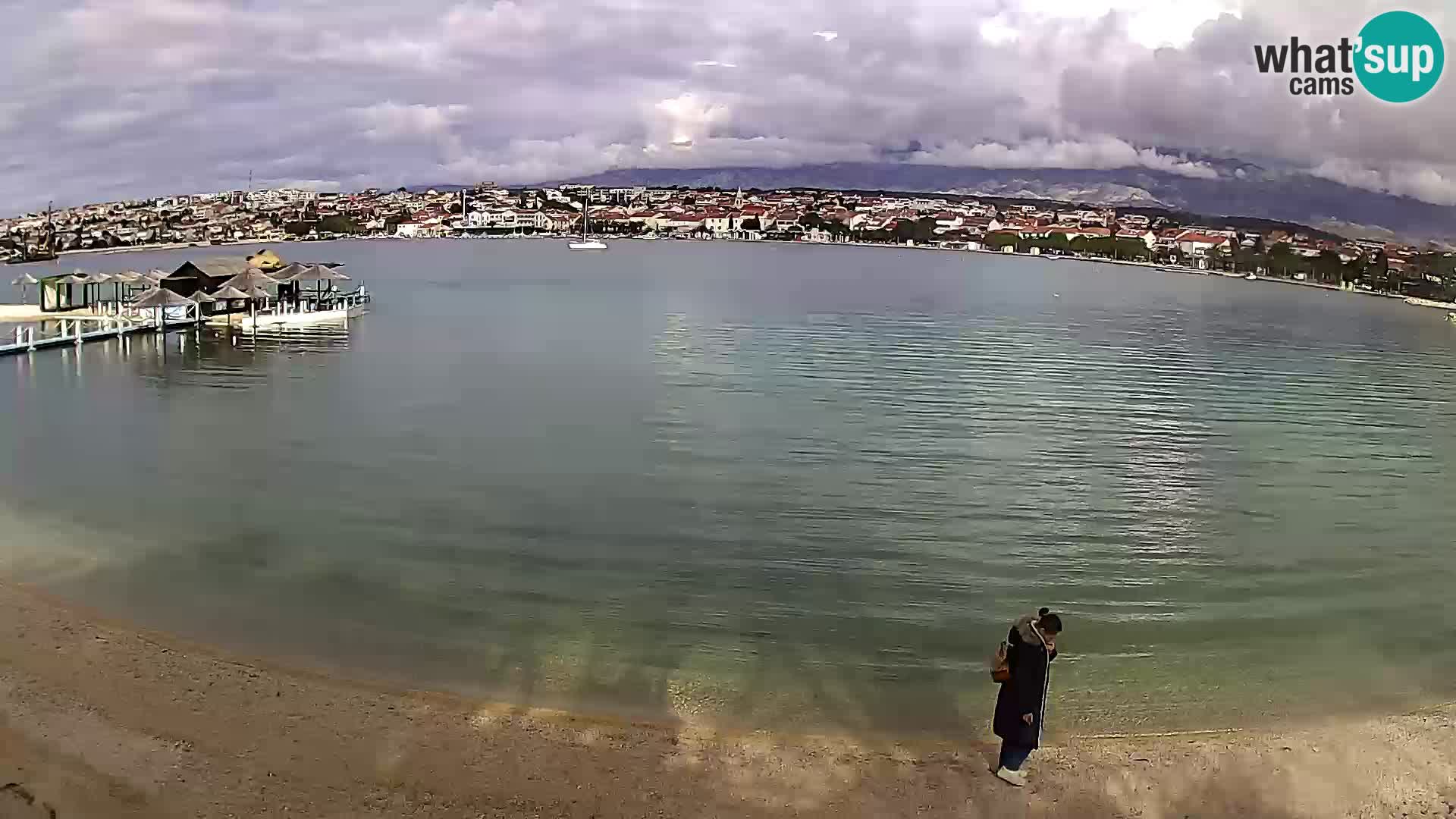 Novalja Kamera u živo – gradska plaža