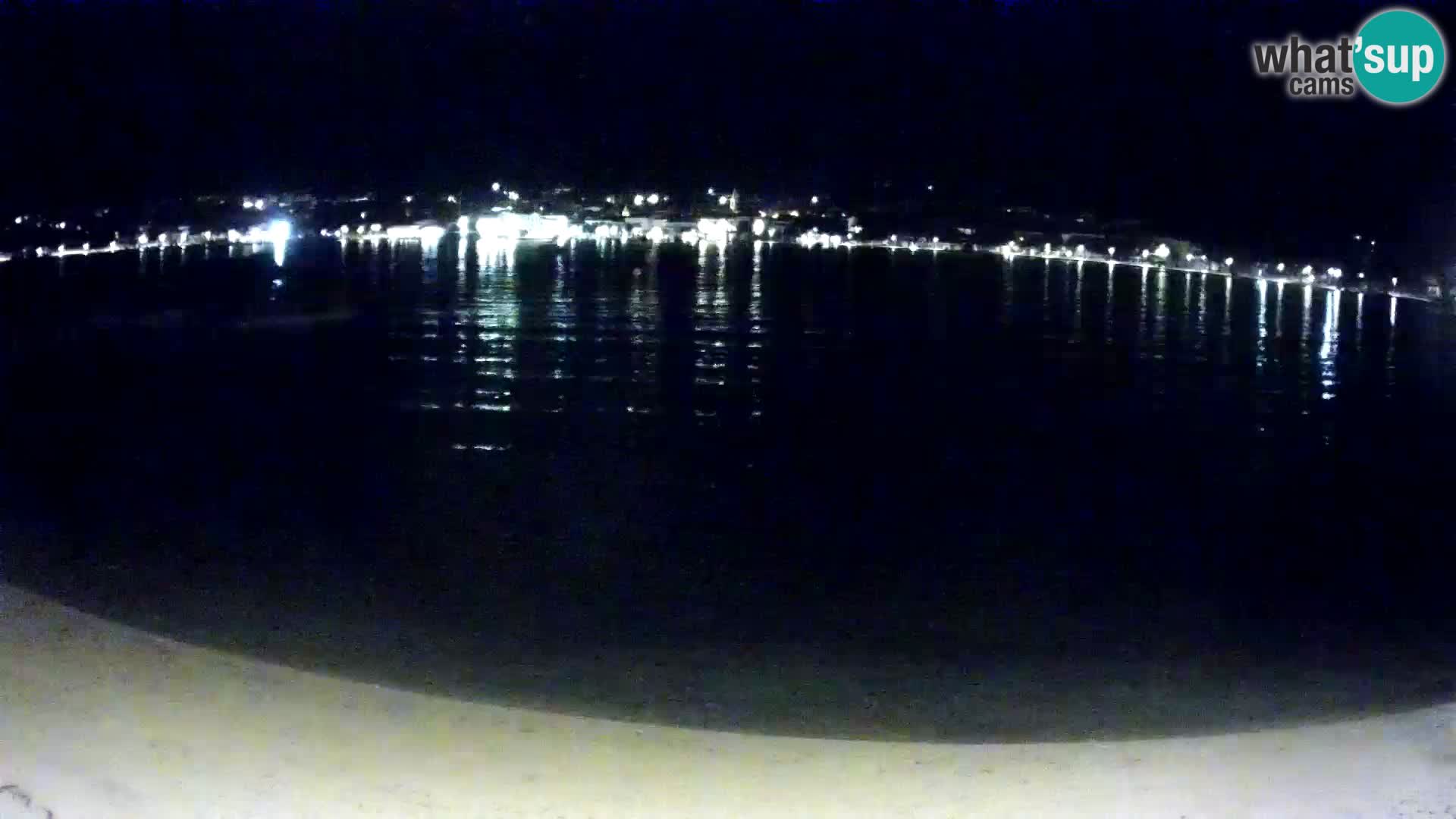 Novalja livecam – plage de la ville