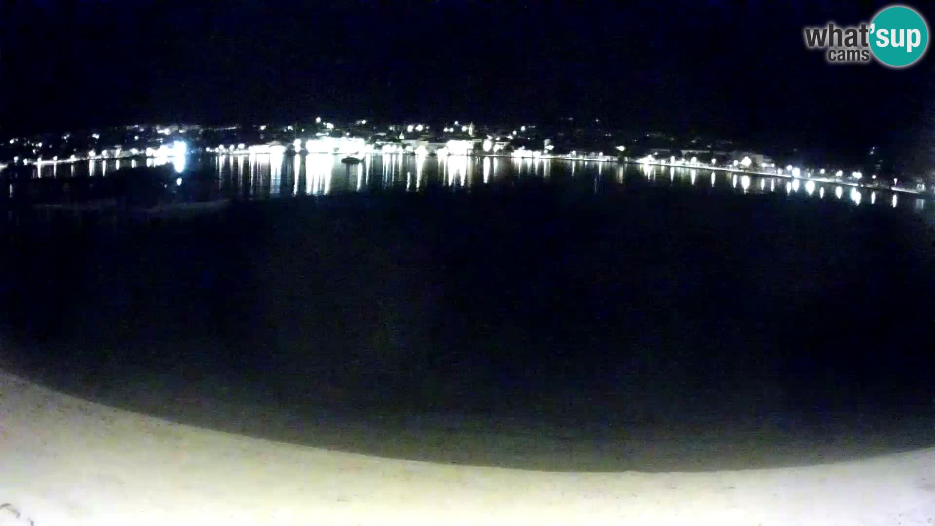 Novalja en vivo – playa de la ciudad