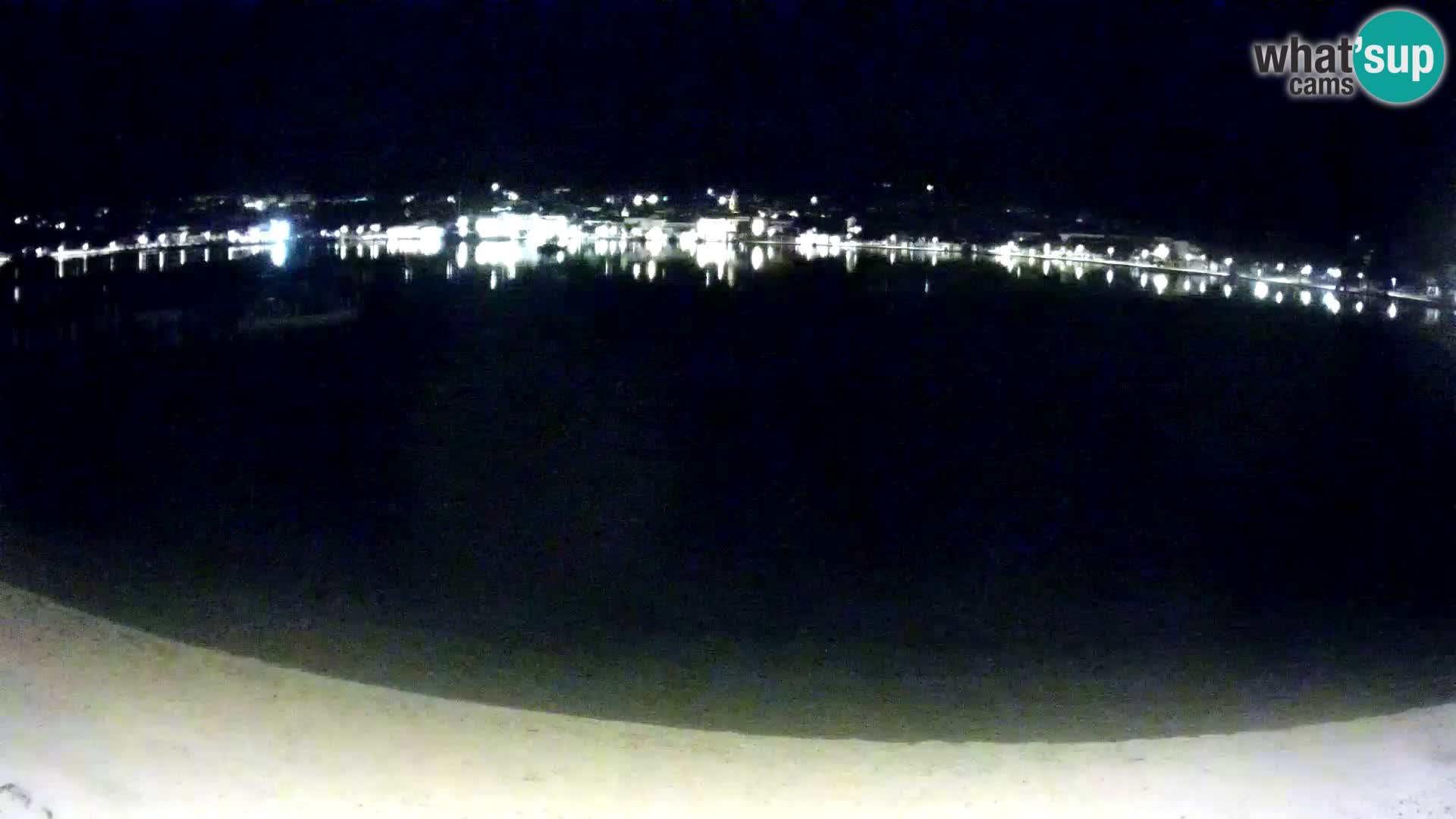 Novalja livecam – plage de la ville