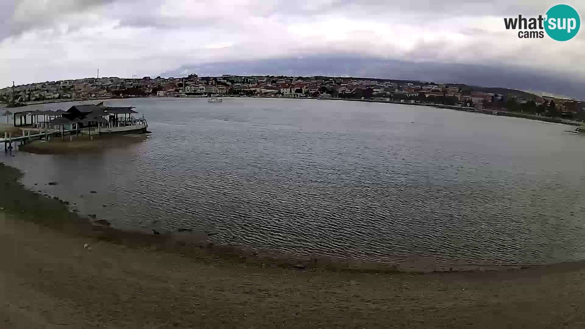 Novalja Kamera v živo – mestna plaža