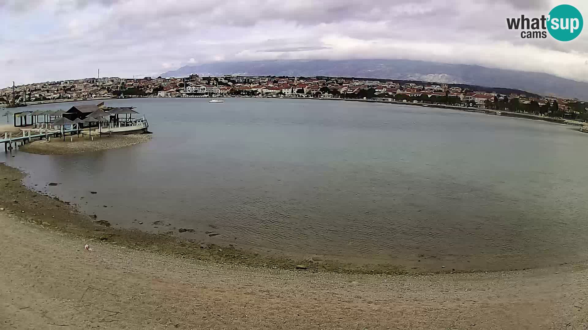 Novalja Kamera u živo – gradska plaža