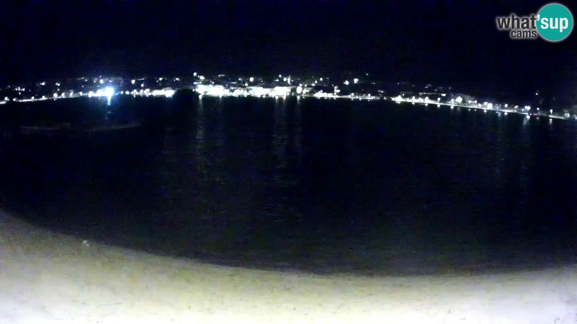 Novalja livecam – plage de la ville