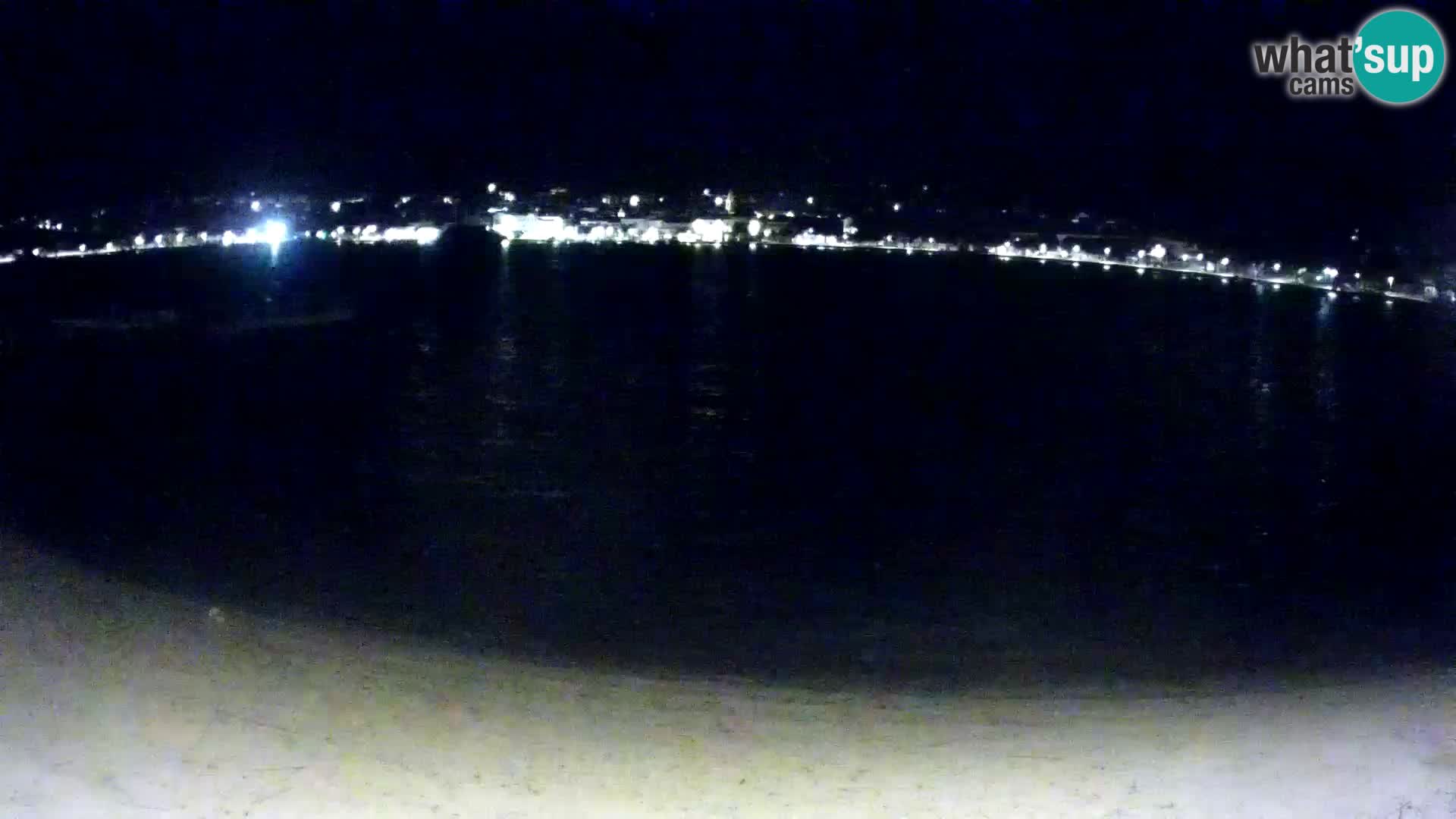 Novalja Kamera v živo – mestna plaža