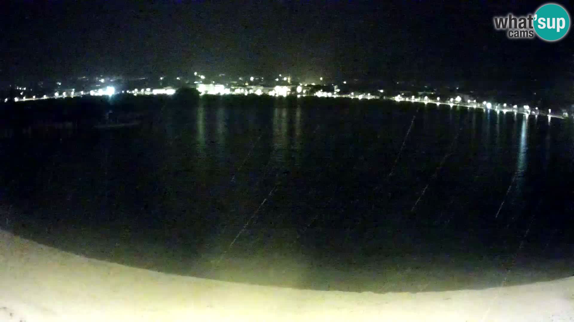 Novalja en vivo – playa de la ciudad