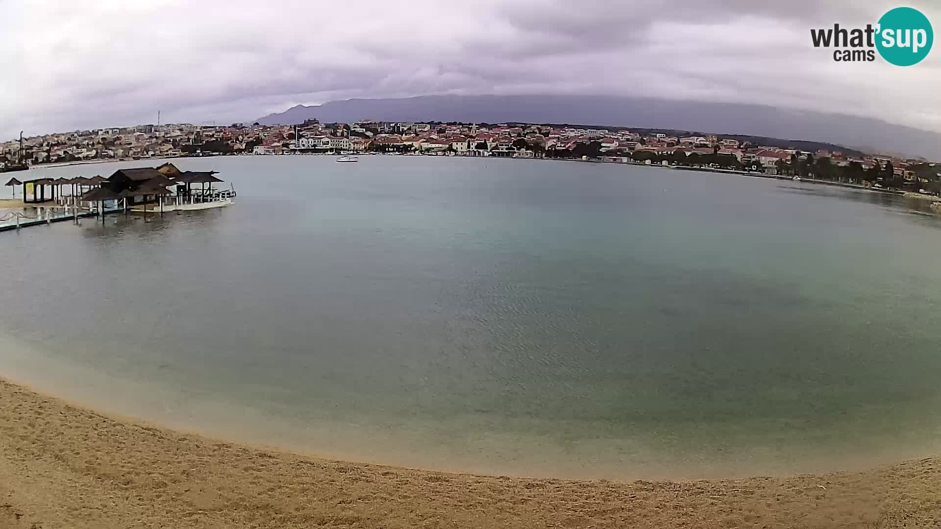 Webcam Novalja – Stadtstrand