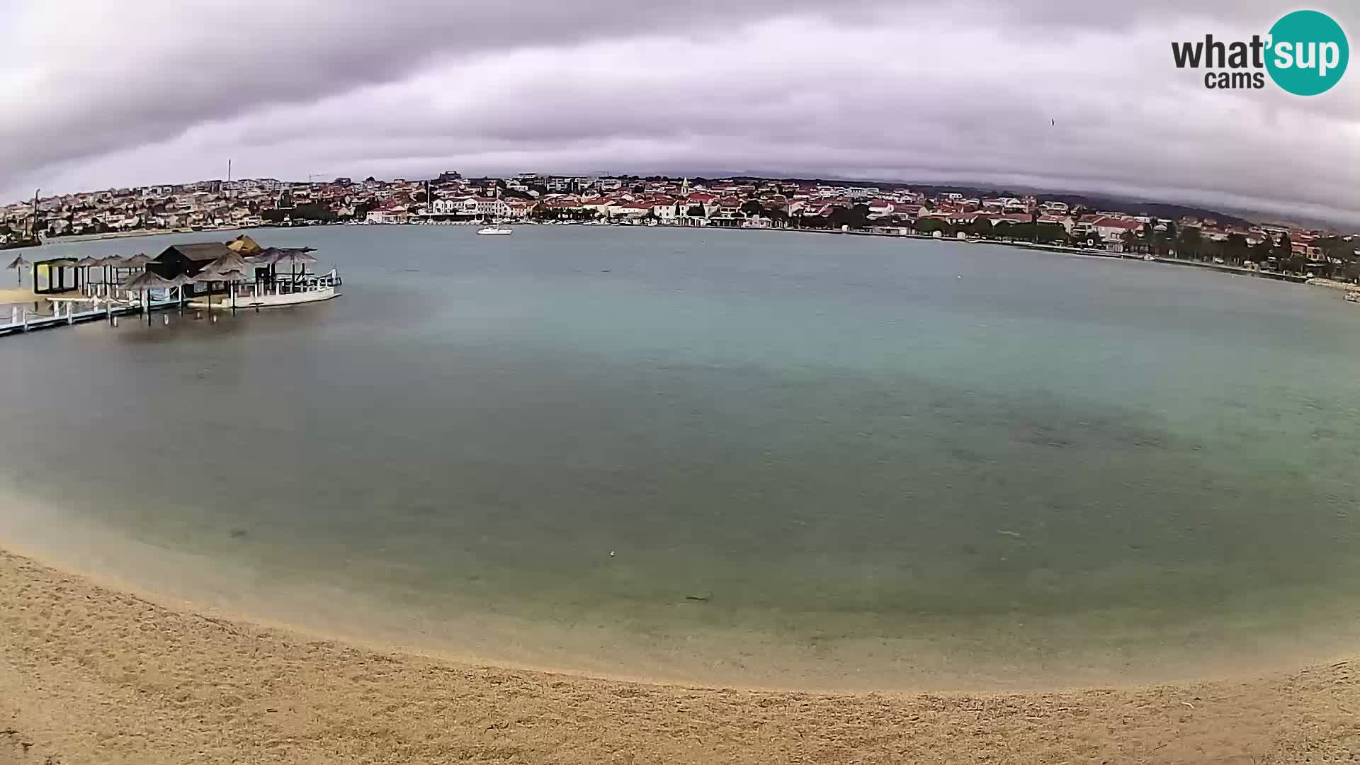 Novalja Kamera v živo – mestna plaža