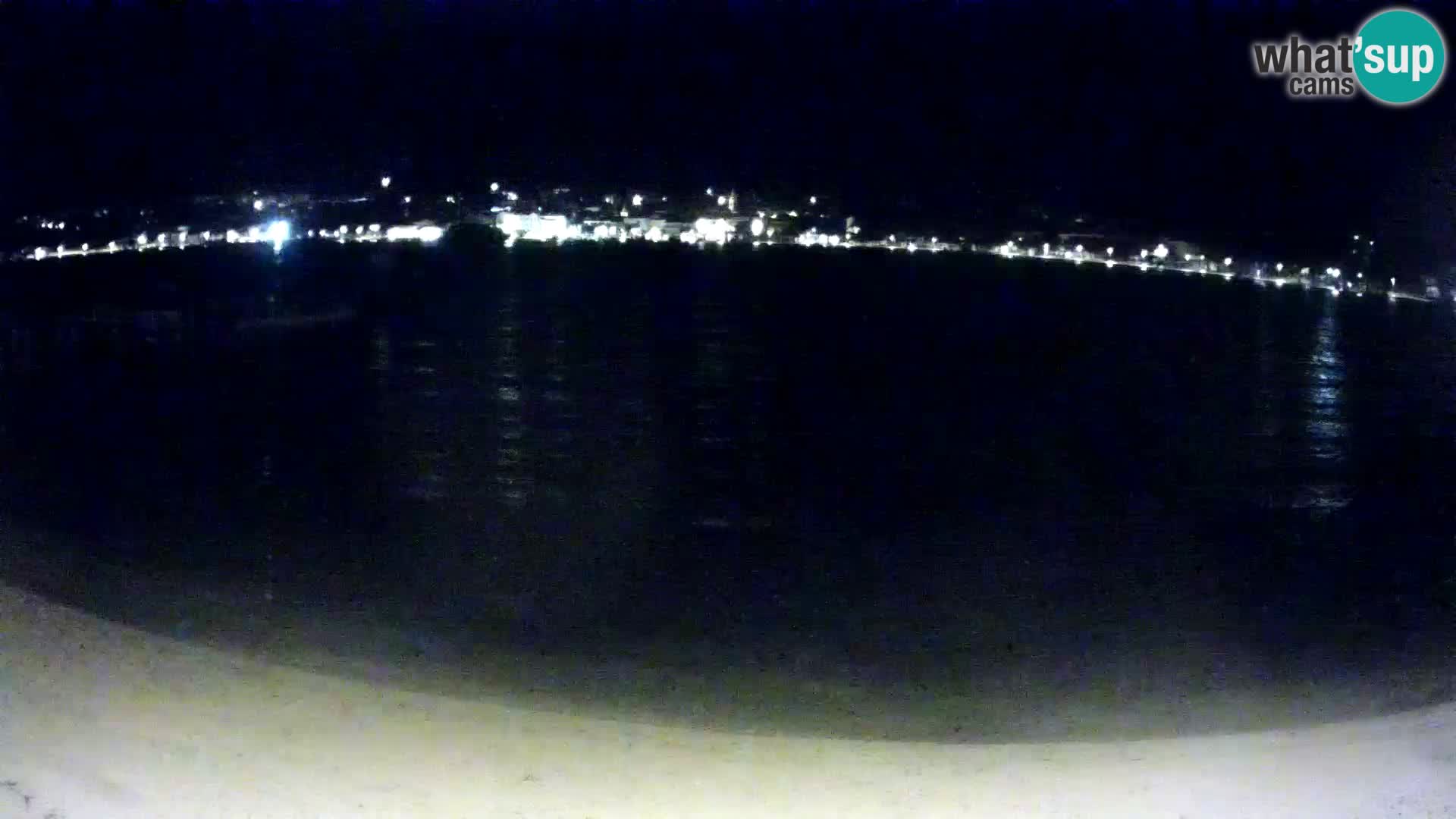 Novalja en vivo – playa de la ciudad