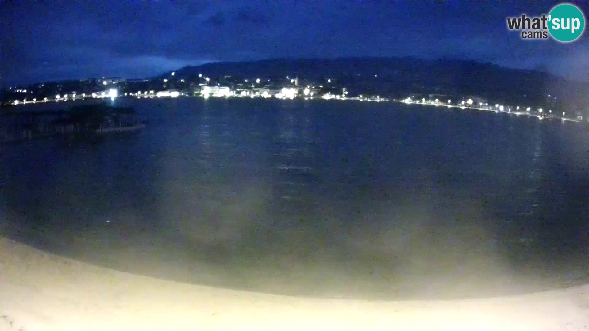 Novalja en vivo – playa de la ciudad