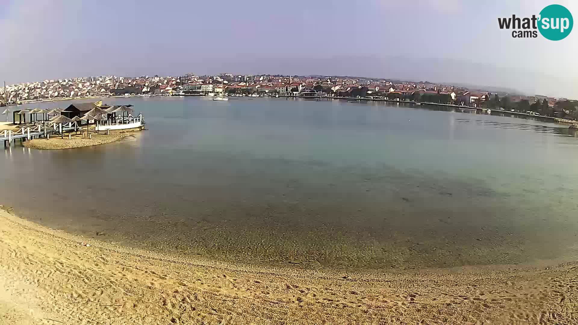Live webcam Novalja – The Town beach