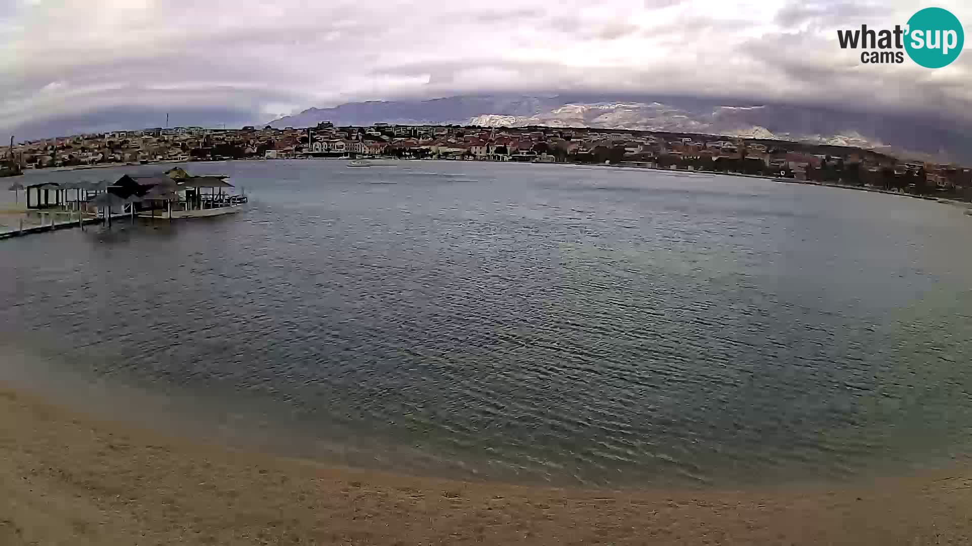 Novalja Kamera u živo – gradska plaža