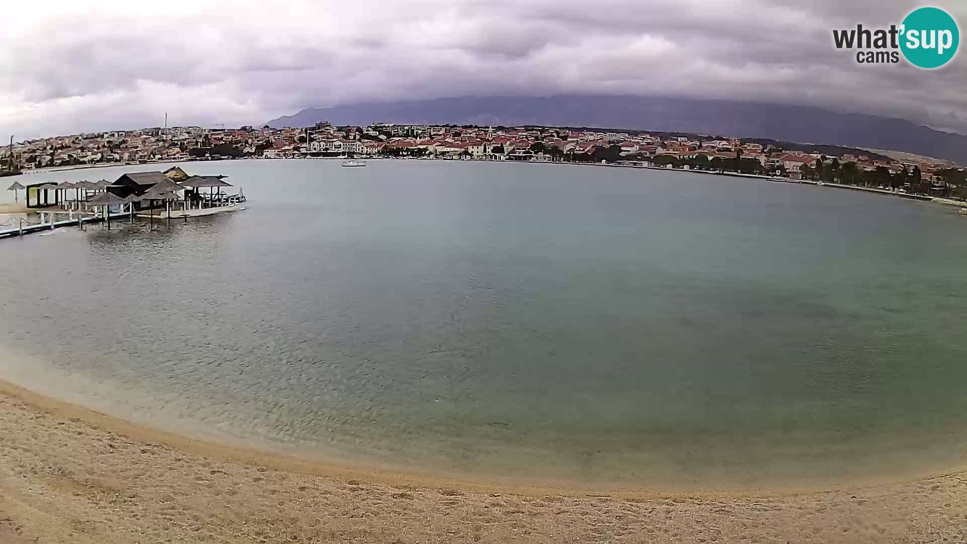 Novalja Kamera u živo – gradska plaža