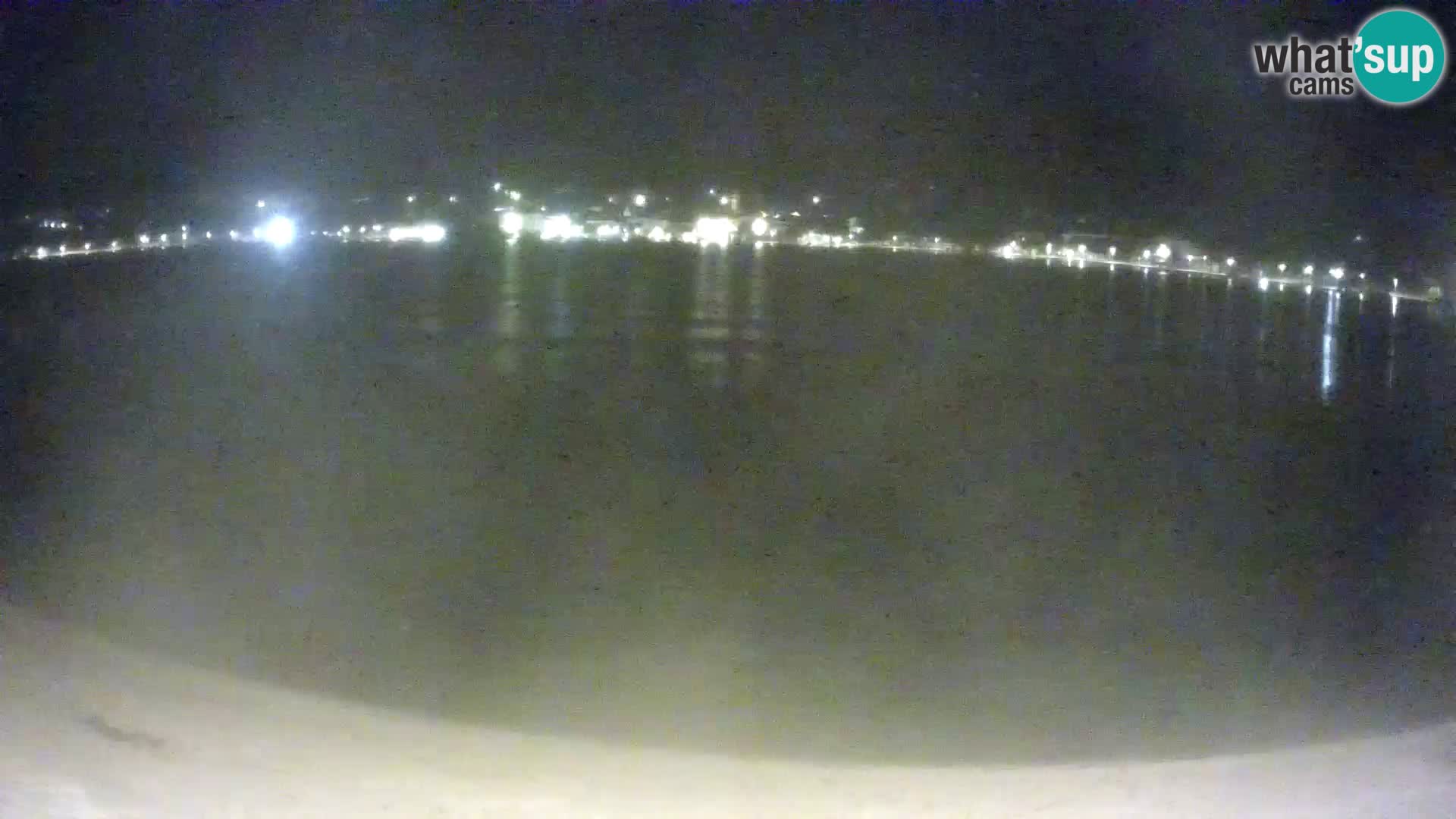 Novalja en vivo – playa de la ciudad