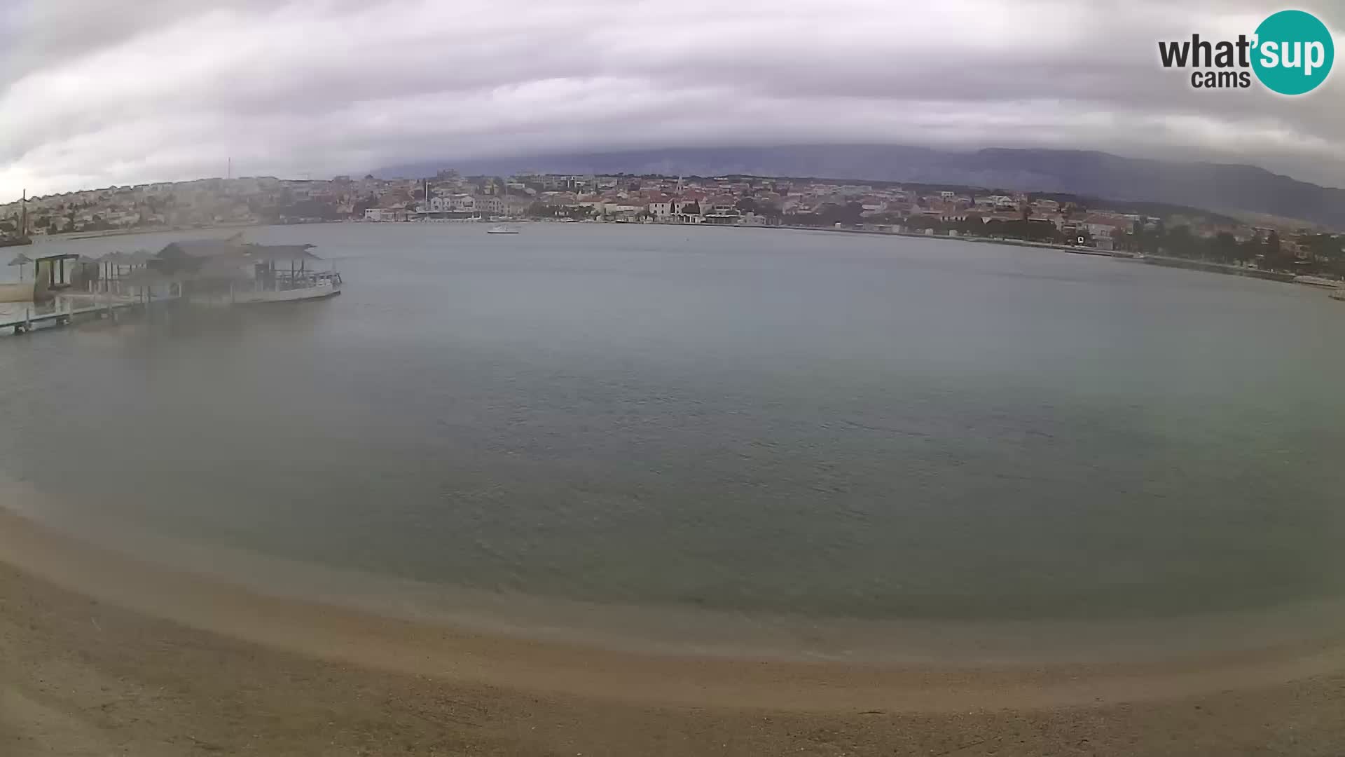 Live webcam Novalja – The Town beach