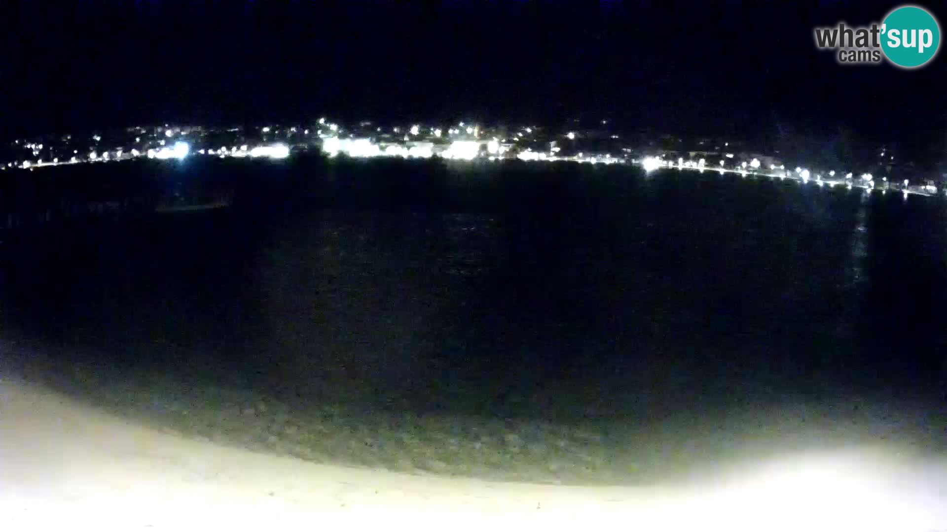 Novalja Kamera v živo – mestna plaža