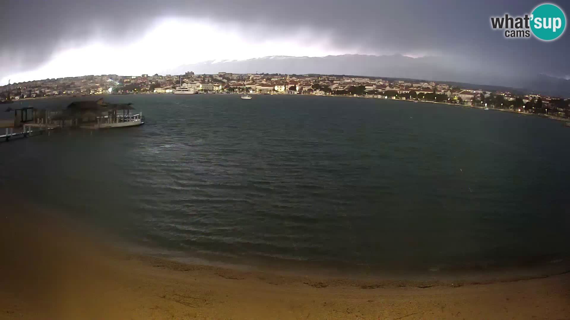 Webcam Novalja – Stadtstrand