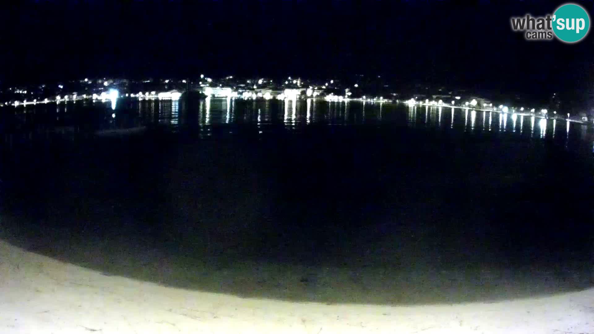 Novalja webcam – spiaggia cittadina