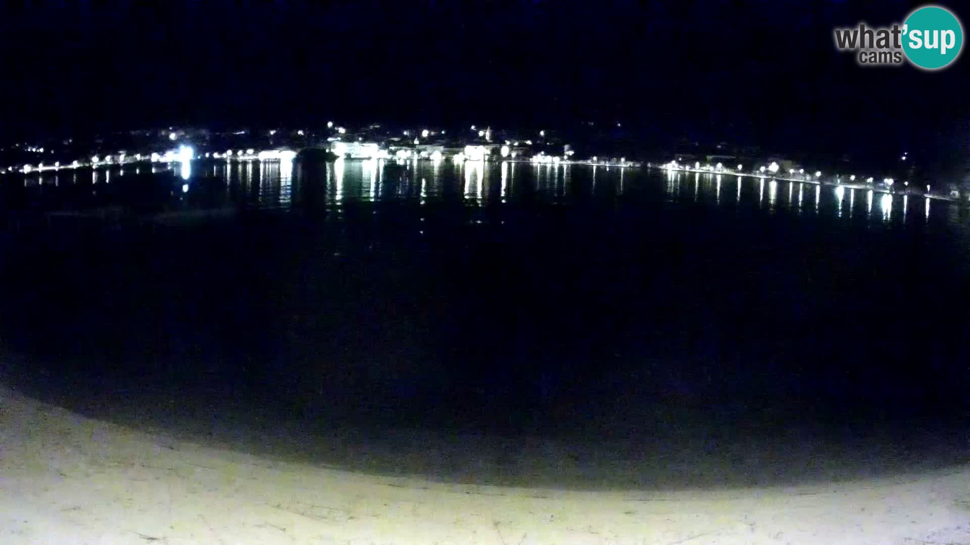 Novalja en vivo – playa de la ciudad