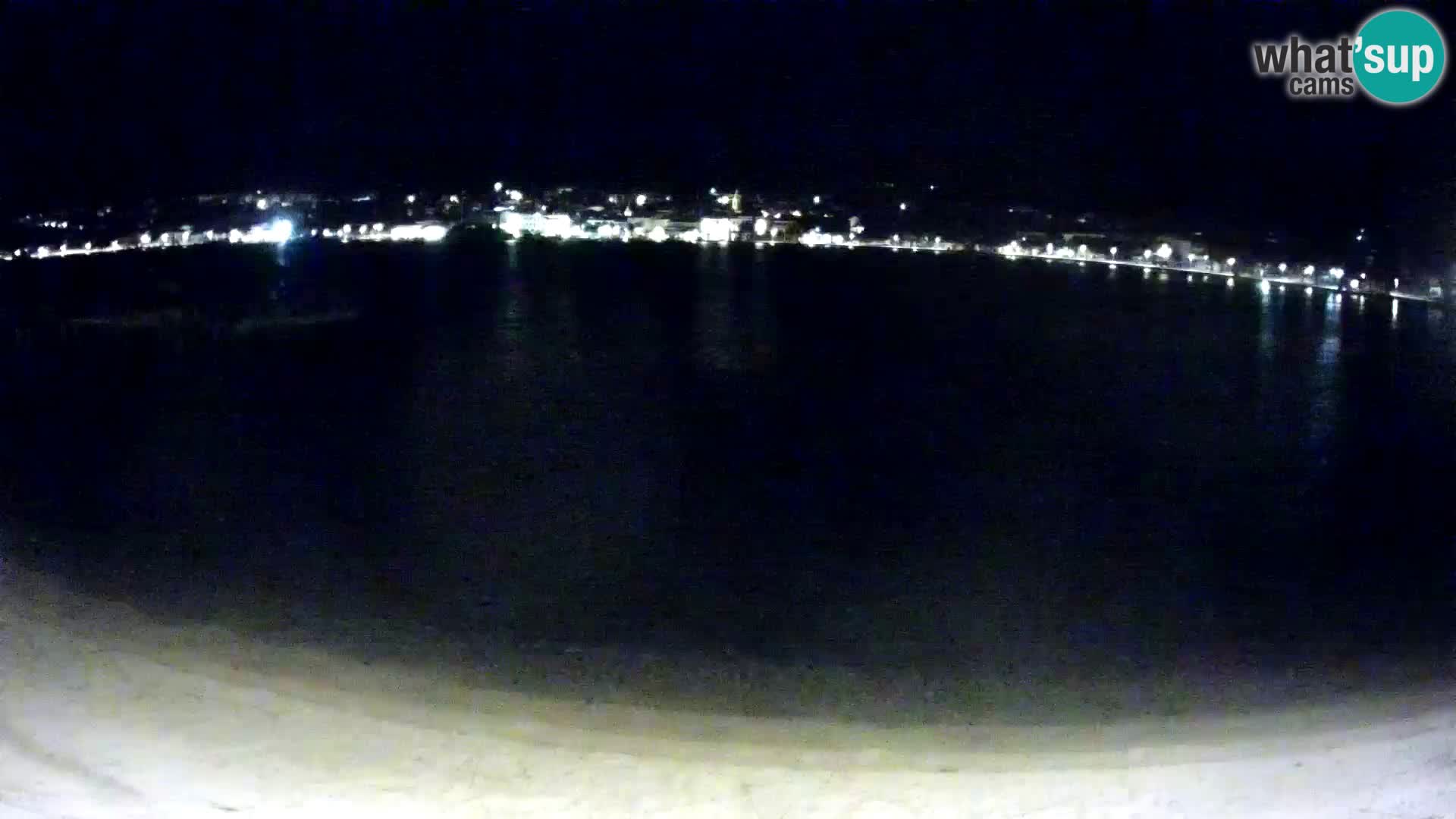 Novalja livecam – plage de la ville