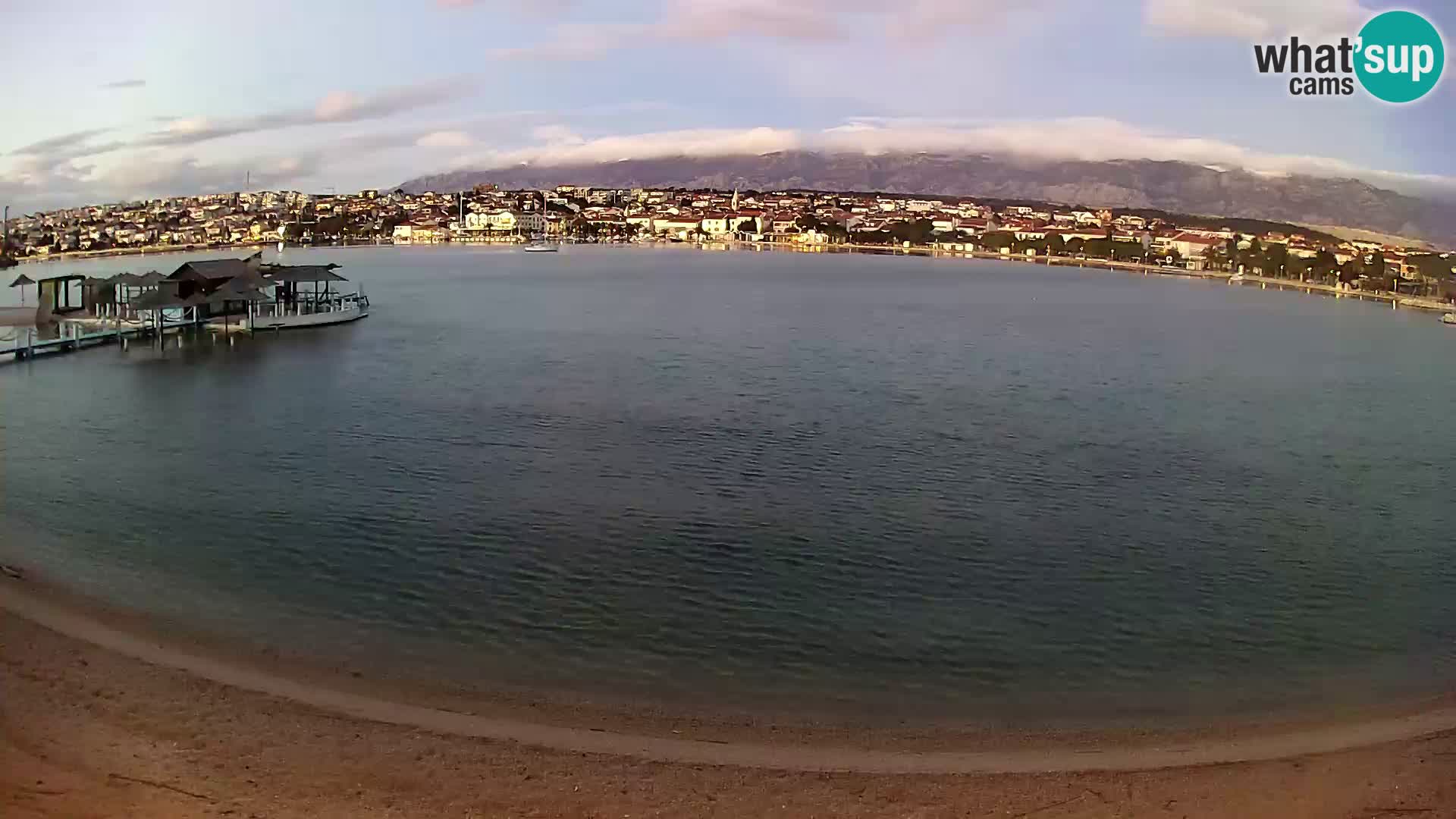 Novalja Kamera u živo – gradska plaža