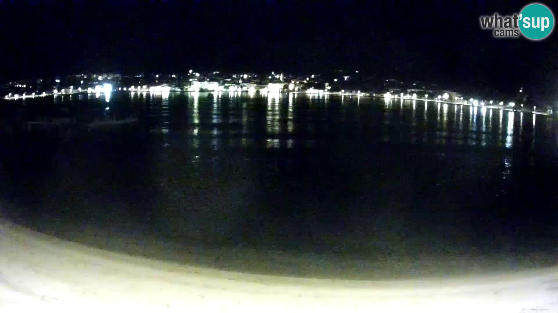 Novalja en vivo – playa de la ciudad