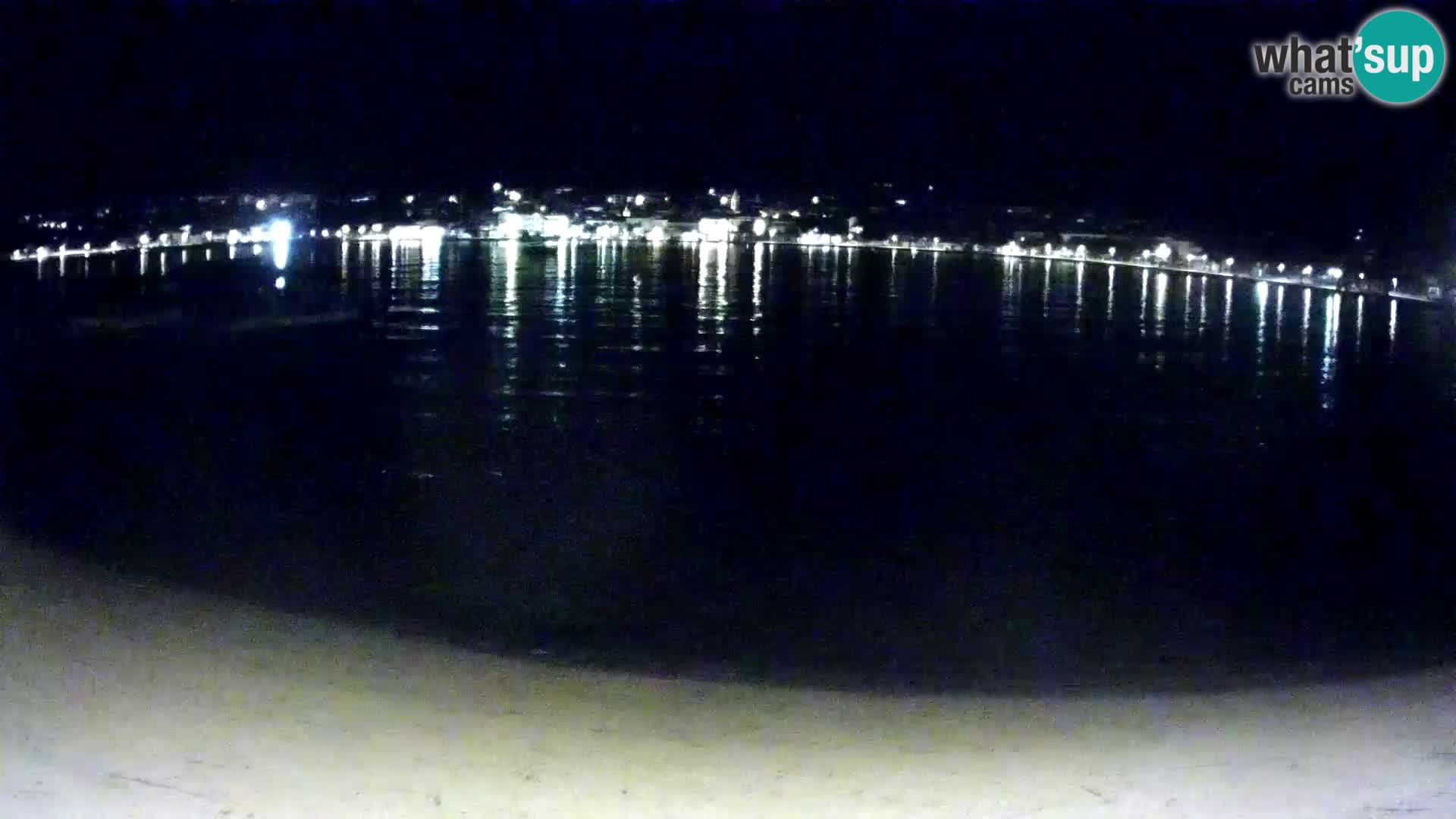 Novalja webcam – spiaggia cittadina