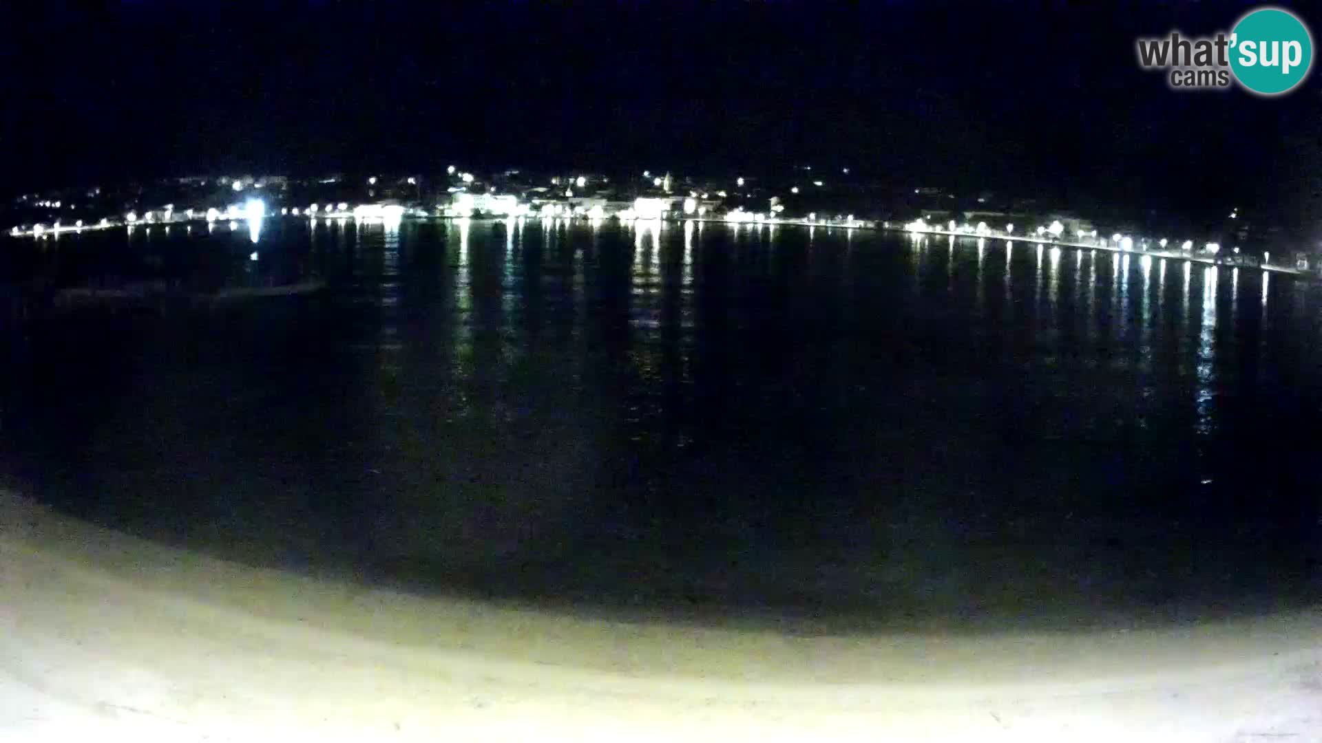 Novalja Kamera v živo – mestna plaža