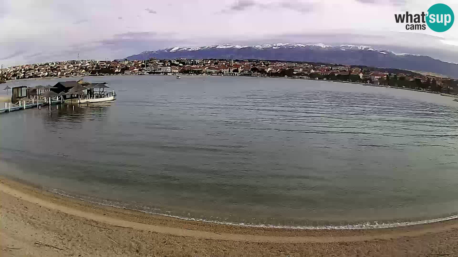 Webcam Novalja – Stadtstrand