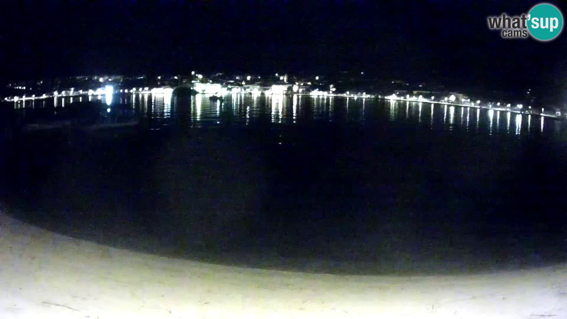 Novalja en vivo – playa de la ciudad