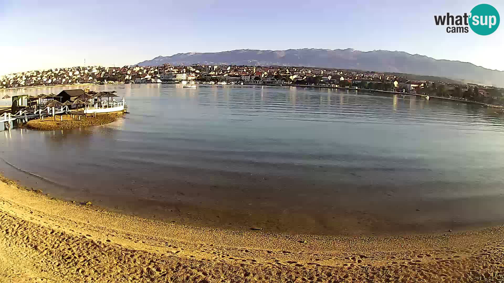 Webcam Novalja – Stadtstrand