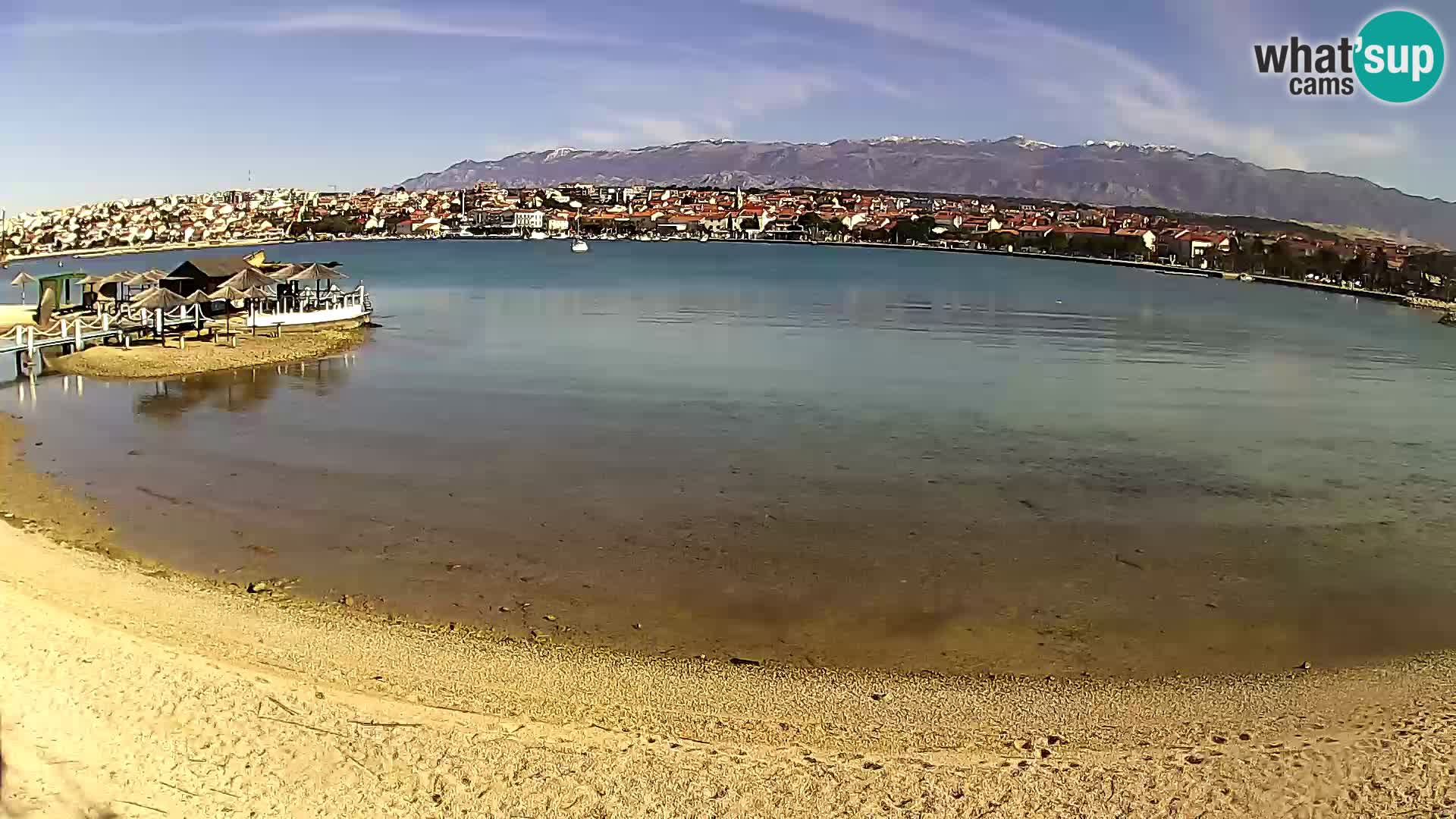 Webcam Novalja – Stadtstrand