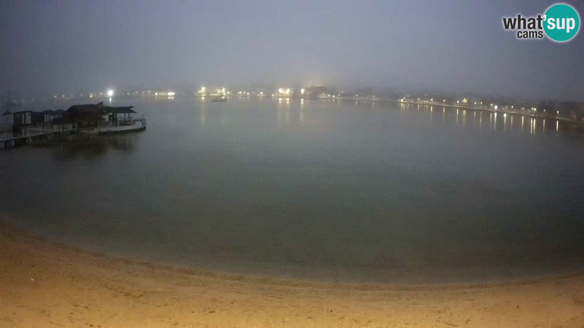 Novalja Kamera v živo – mestna plaža