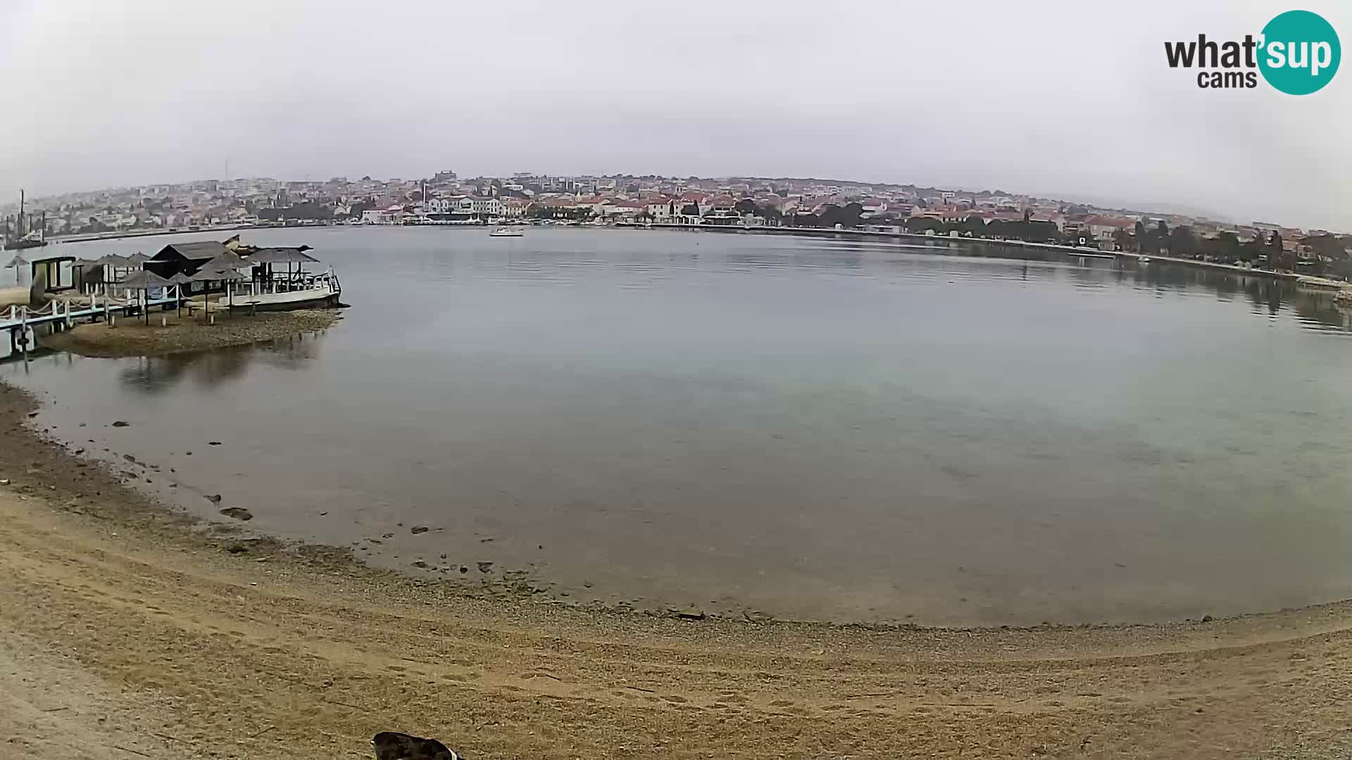 Novalja Kamera v živo – mestna plaža