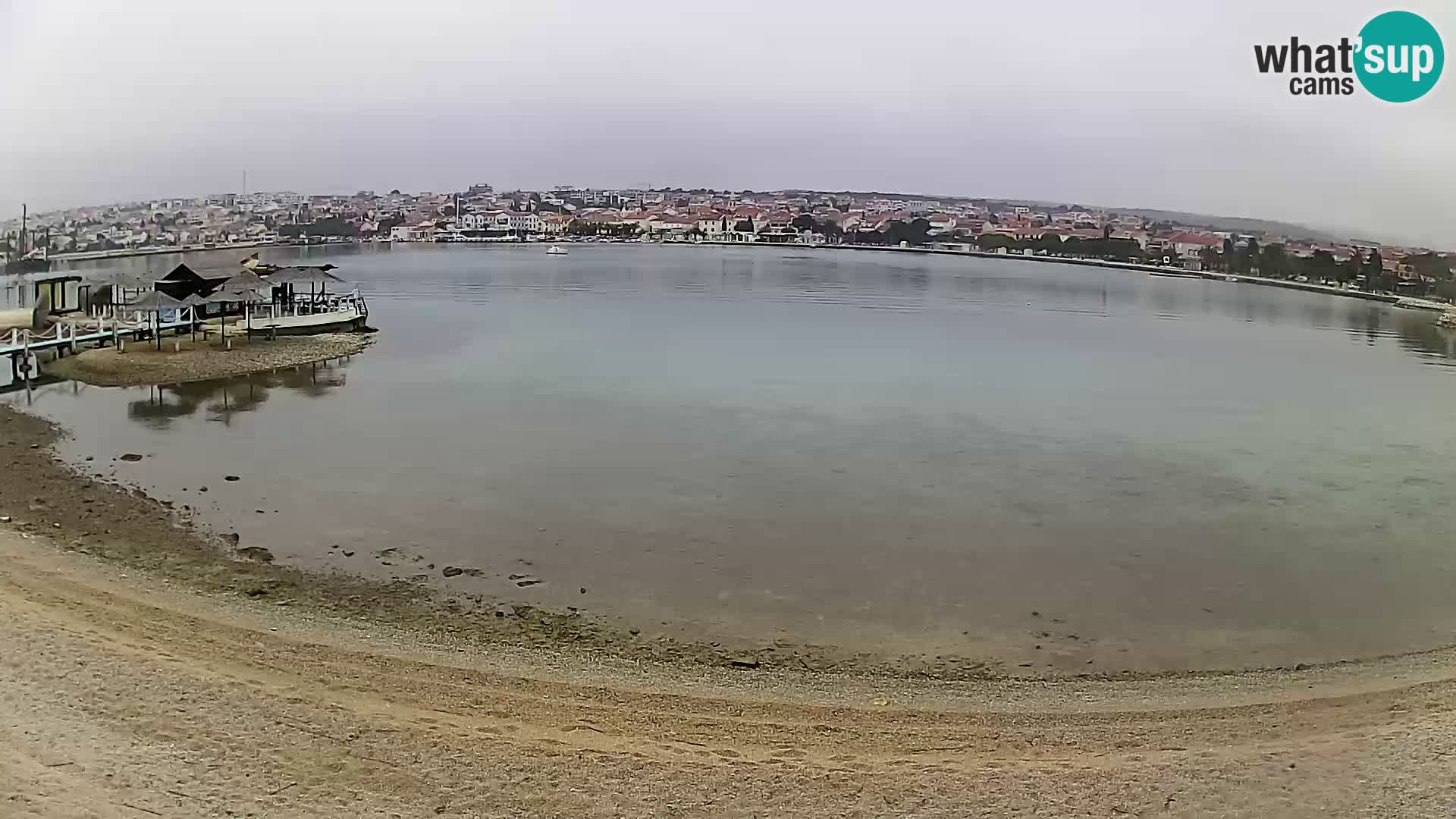 Novalja Kamera u živo – gradska plaža