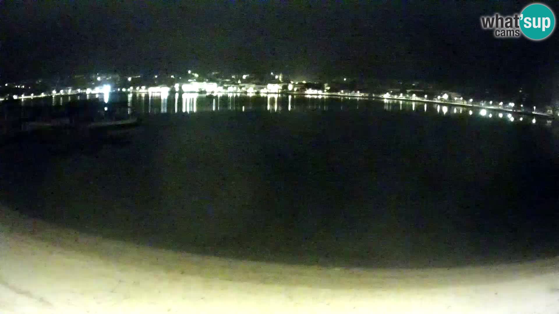 Live webcam Novalja – The Town beach