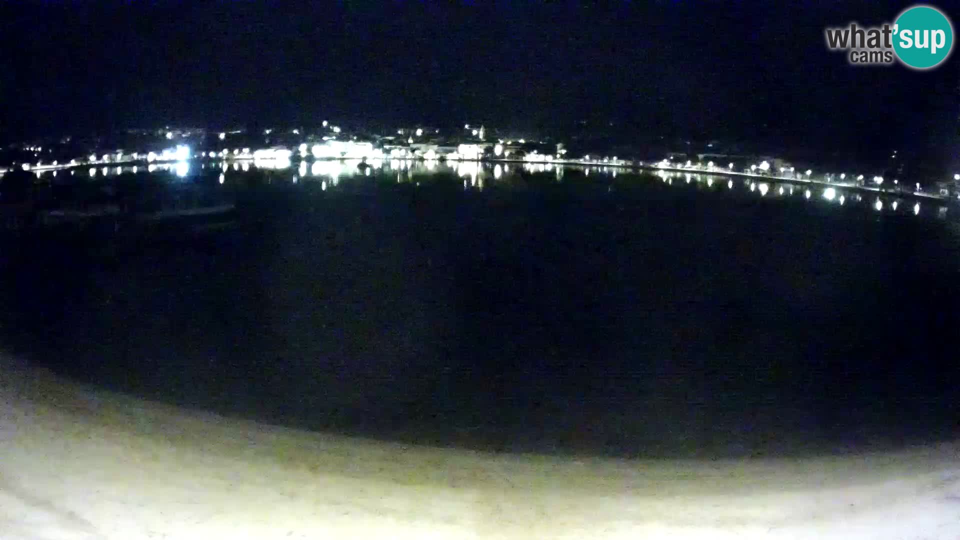 Novalja livecam – plage de la ville